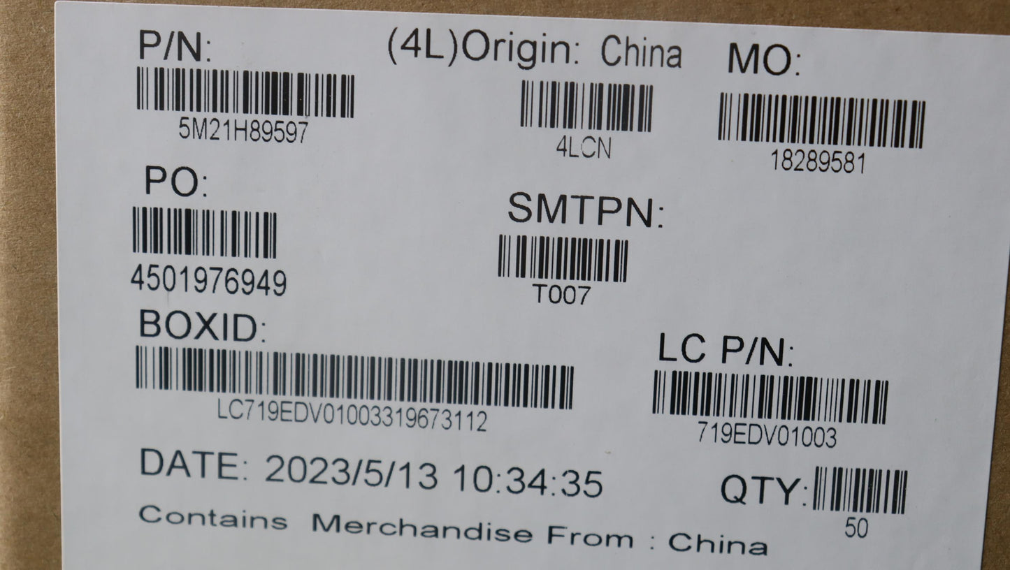 Lenovo Mechanical Fru X13G4_Sim_Tray_ - 5M21H89597