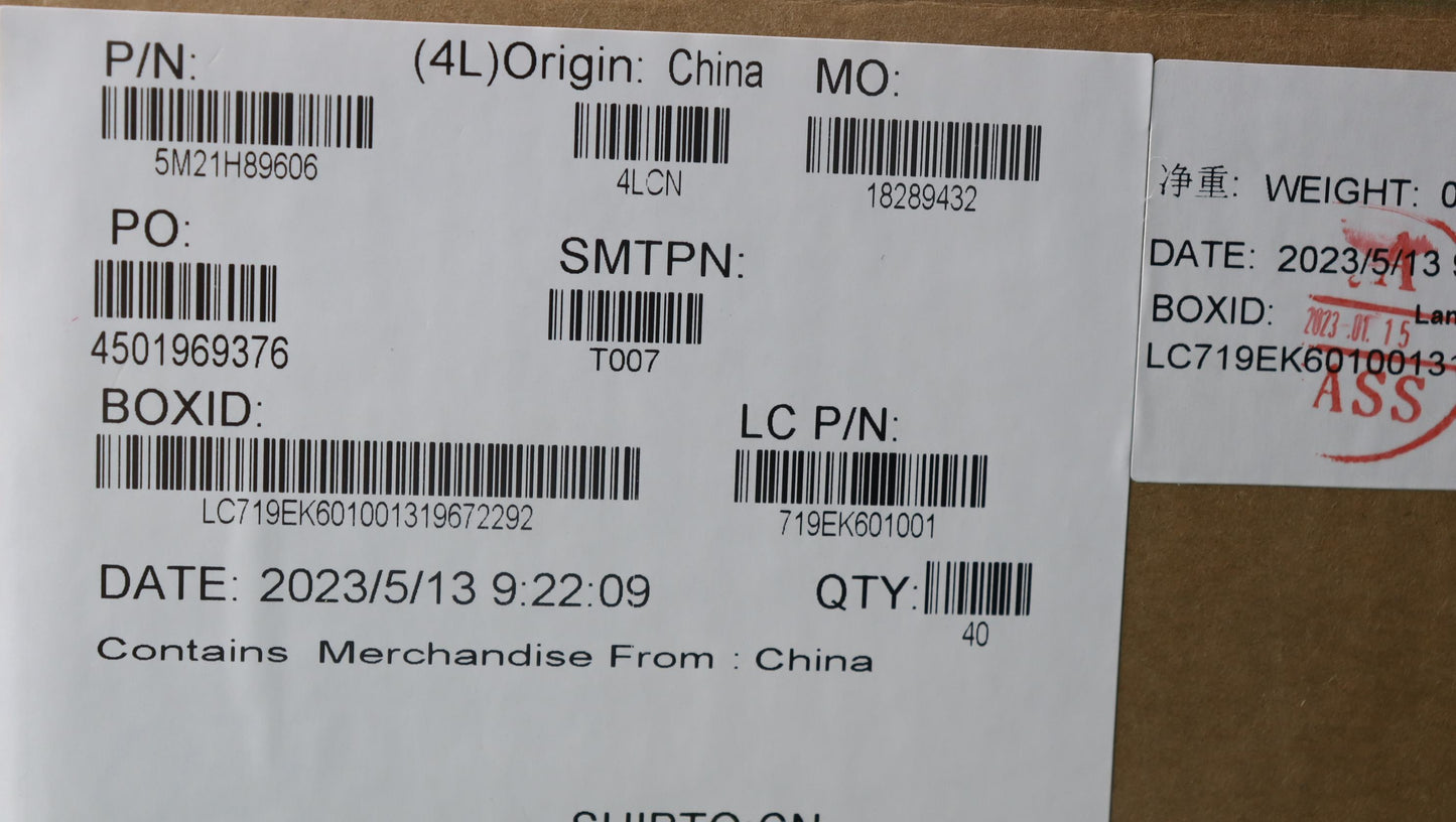 Lenovo Mechanical Kt6D0_Clickpad_Spon - 5M21H89606