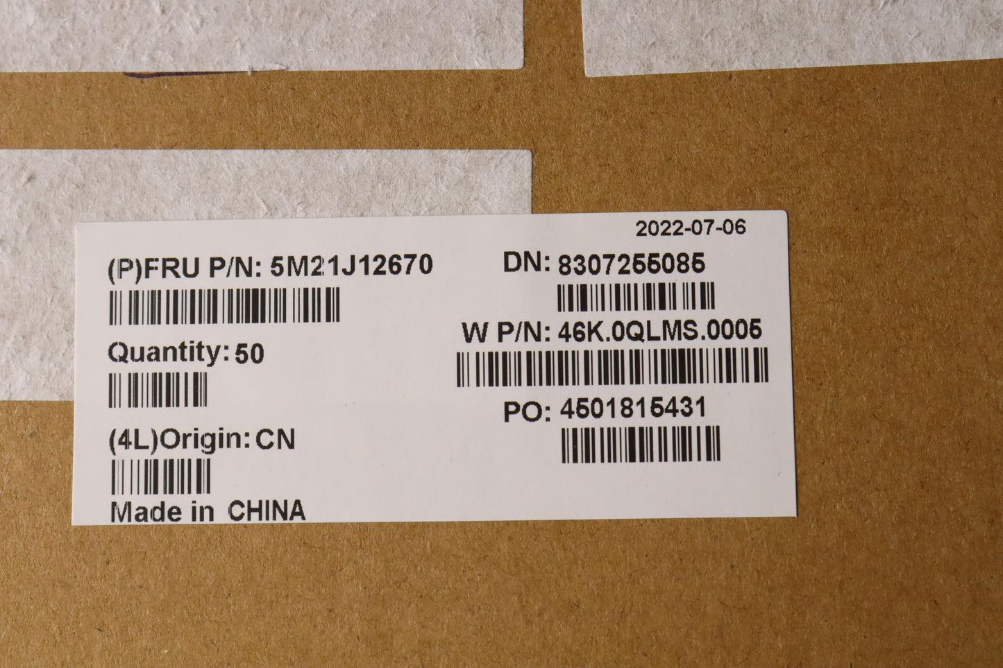 Lenovo Mechanical Kit,Misc Parts - 5M21J12670