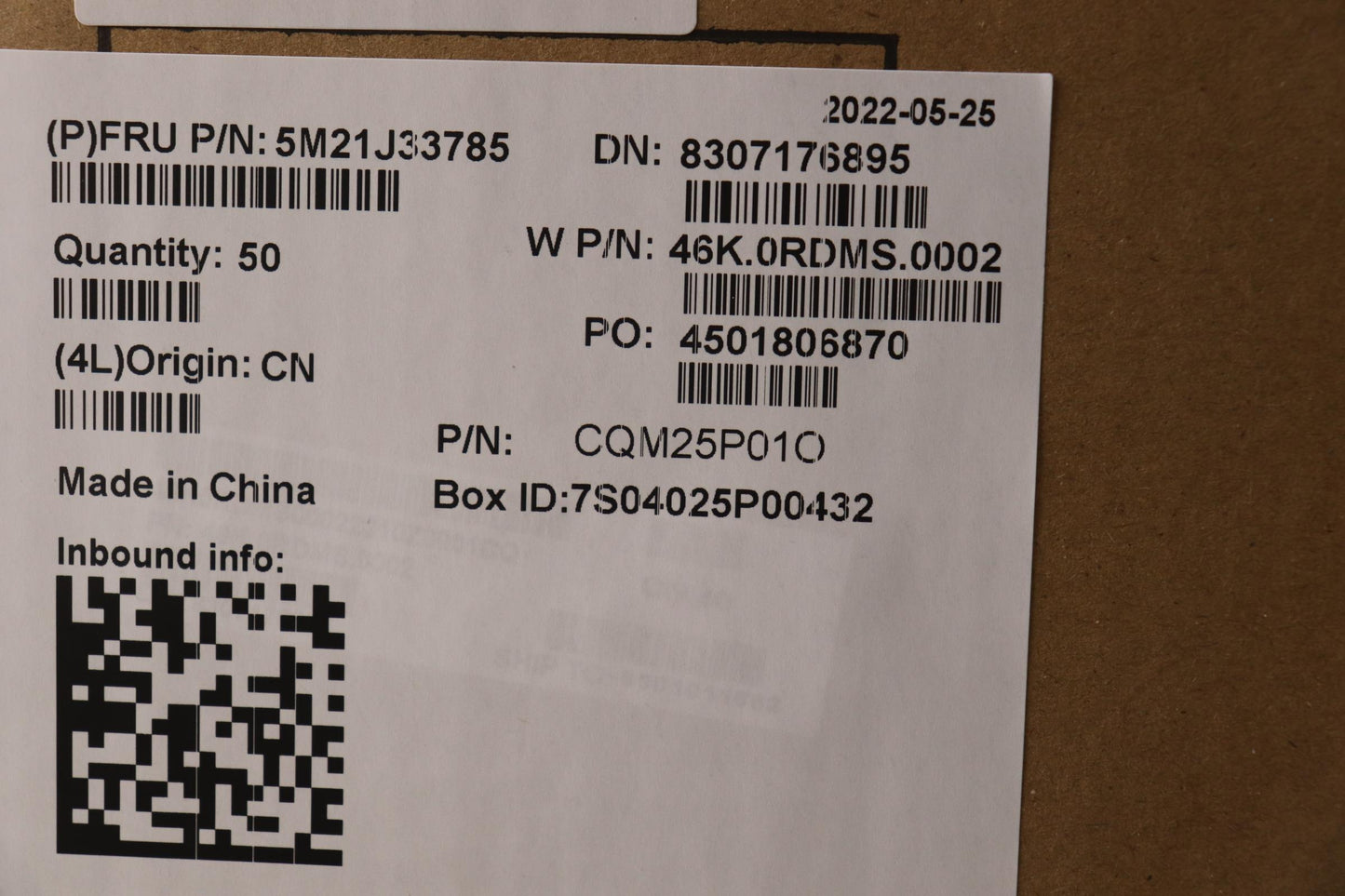 Lenovo Mechanical Misc Kit - 5M21J33785