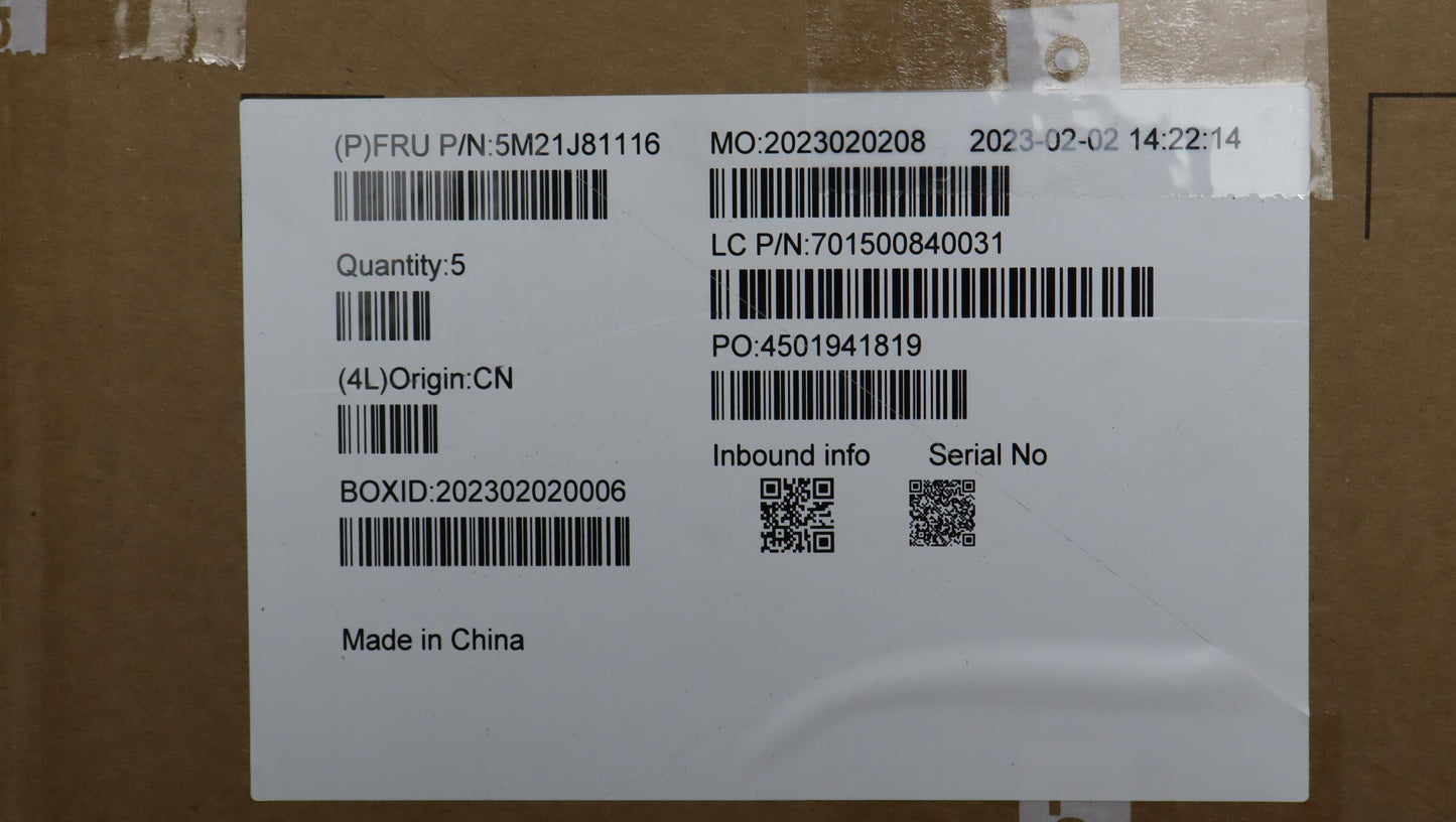 Lenovo Mech_Asm Smart One_Top_Frame - 5M21J81116