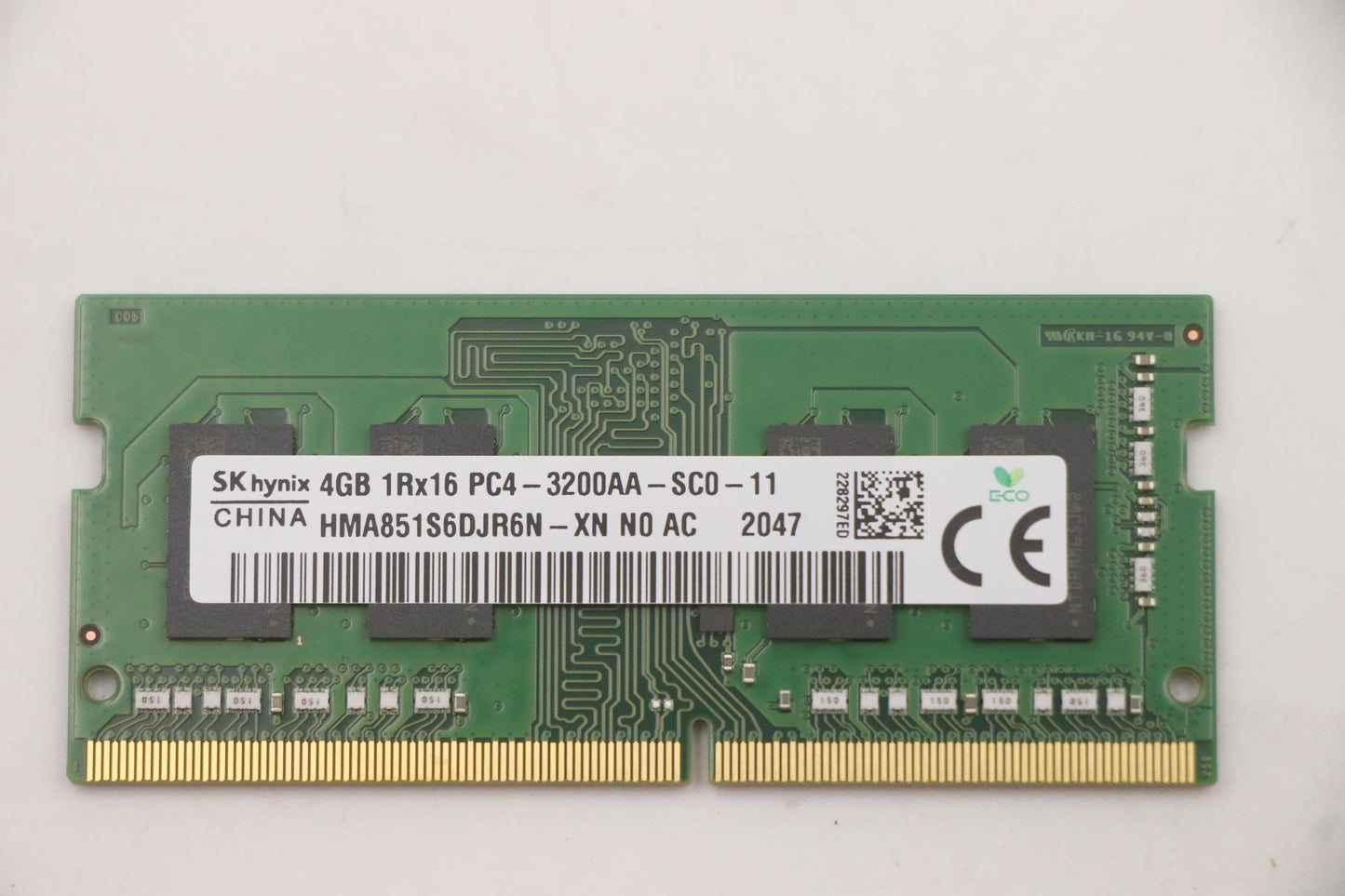 Lenovo (5M30V06794) - Memory Module, 4GB, DDR4, 3200 MHz, SODIMM, Hynix