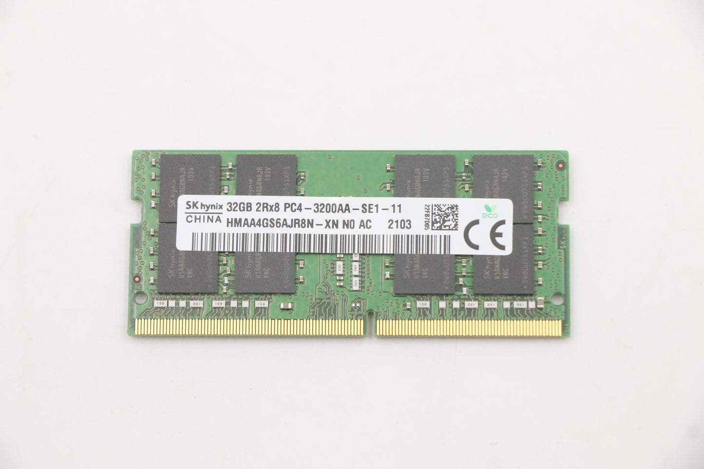 Lenovo (5M30V06797) Memory, 32GB, DDR4, 3200MHz, SODIMM, Hynix