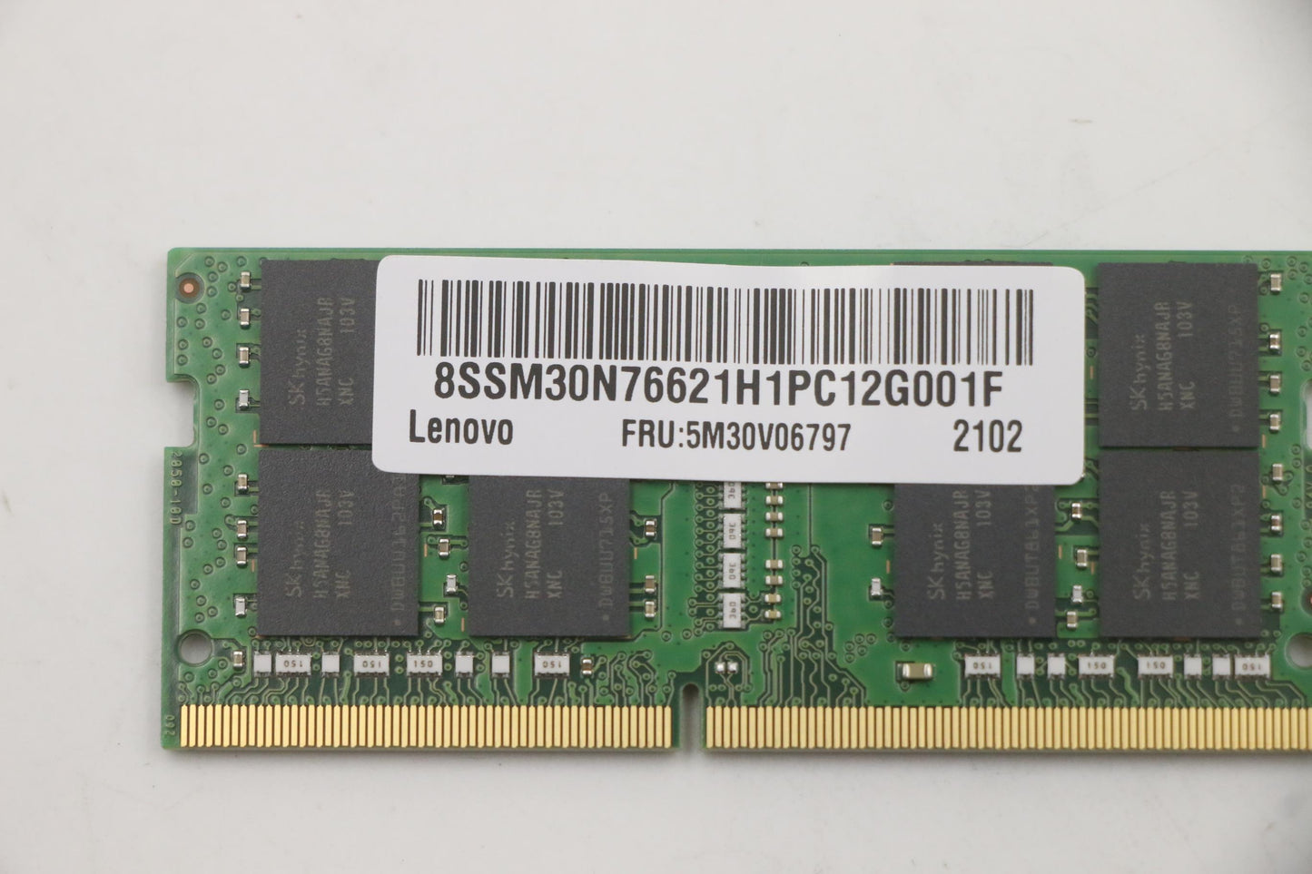 Lenovo (5M30V06797) Memory, 32GB, DDR4, 3200MHz, SODIMM, Hynix