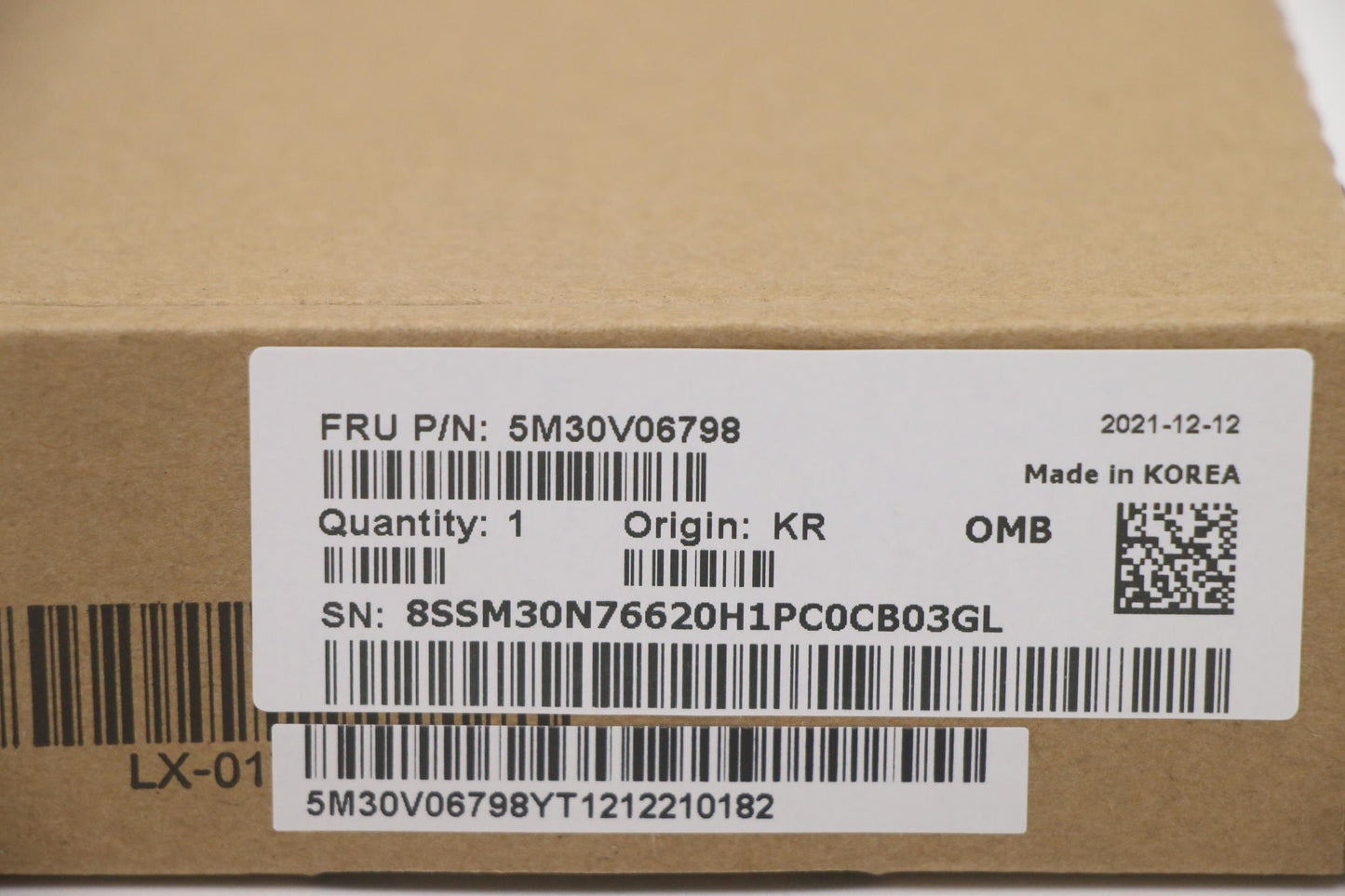 Lenovo Memory Ecsodimm,8Gb, Ddr4, 320 - 5M30V06798