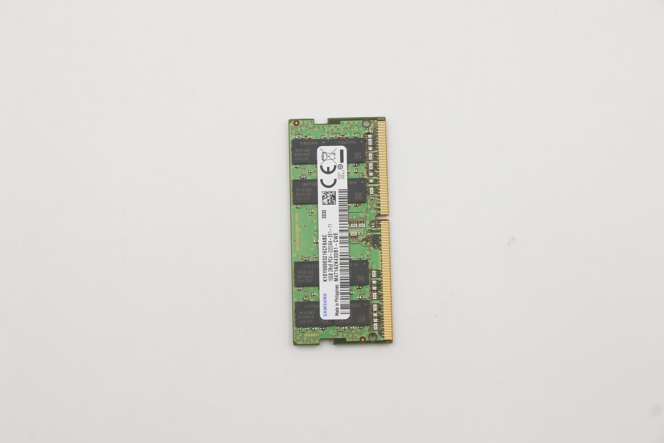 Lenovo 16GB DDR4 3200MHz SoDIMM Memory by Samsung - SM30N76637