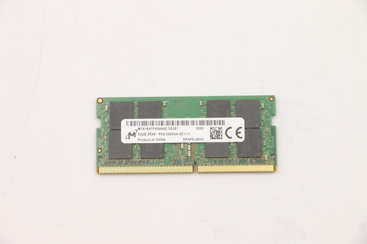 Lenovo (5M30V06807) 32GB DDR4 3200MHz SODIMM Memory Module, Micron