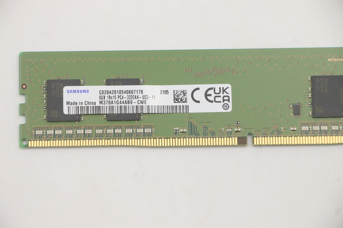 Lenovo (5M30V06840) MEMORY, 8GB DDR4 3200 UDIMM Samsung