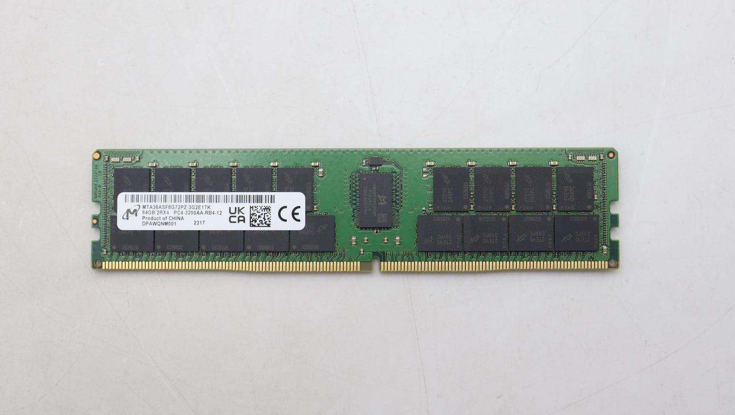 Lenovo Memory 64Gb D4-32R Mta36Asf8G7 - 5M30V06852