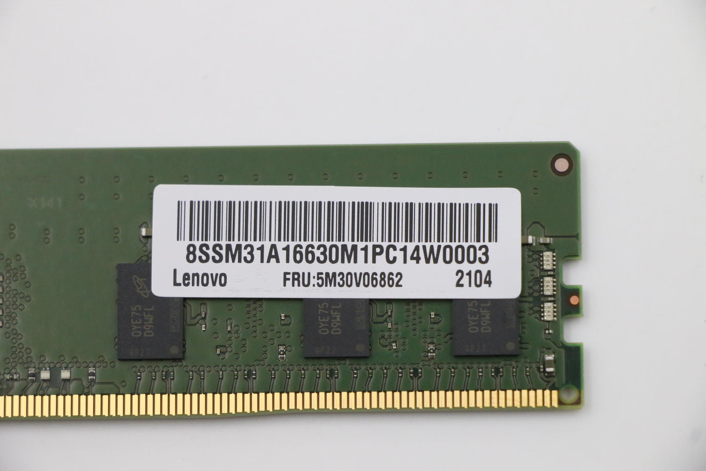 Lenovo Memory Rdimm,8Gb,Ddr4,3200,Mic - 5M30V06862