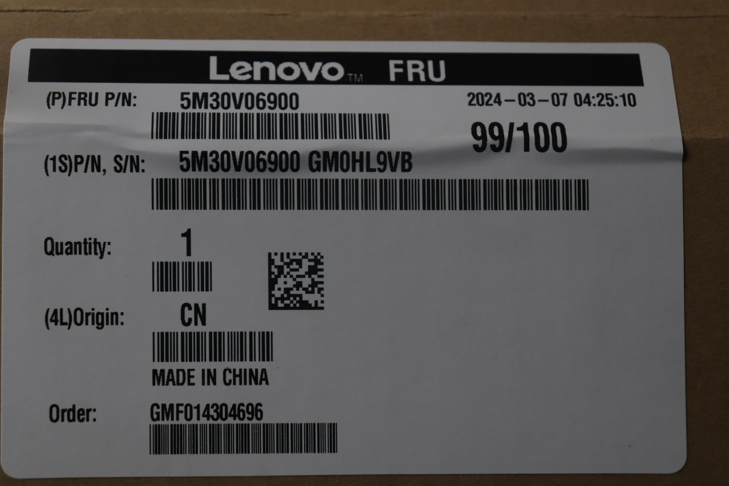 Lenovo Memory Rdimm,64Gb,Ddr4,3200,Sk - 5M30V06900