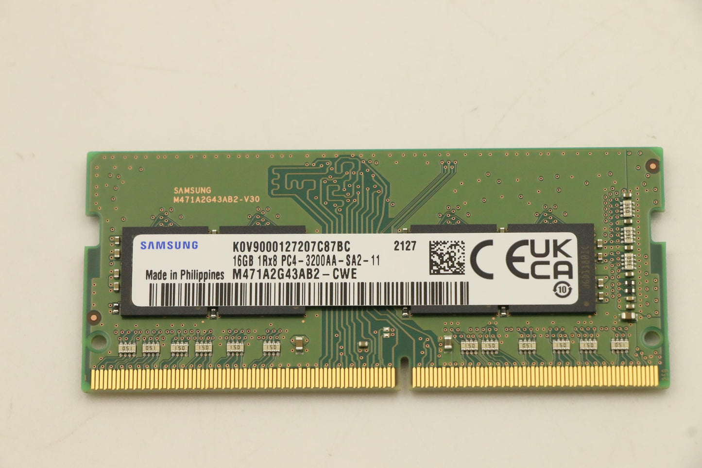 Lenovo (5M30V06970) 16GB DDR4 Memory Module, 3200MHz, SODIMM, Samsung