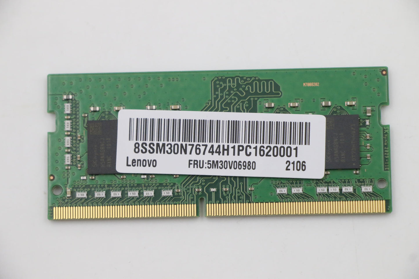 Lenovo (5M30V06980) Memory, 16GB, DDR4, 3200, SODIMM, Hynix