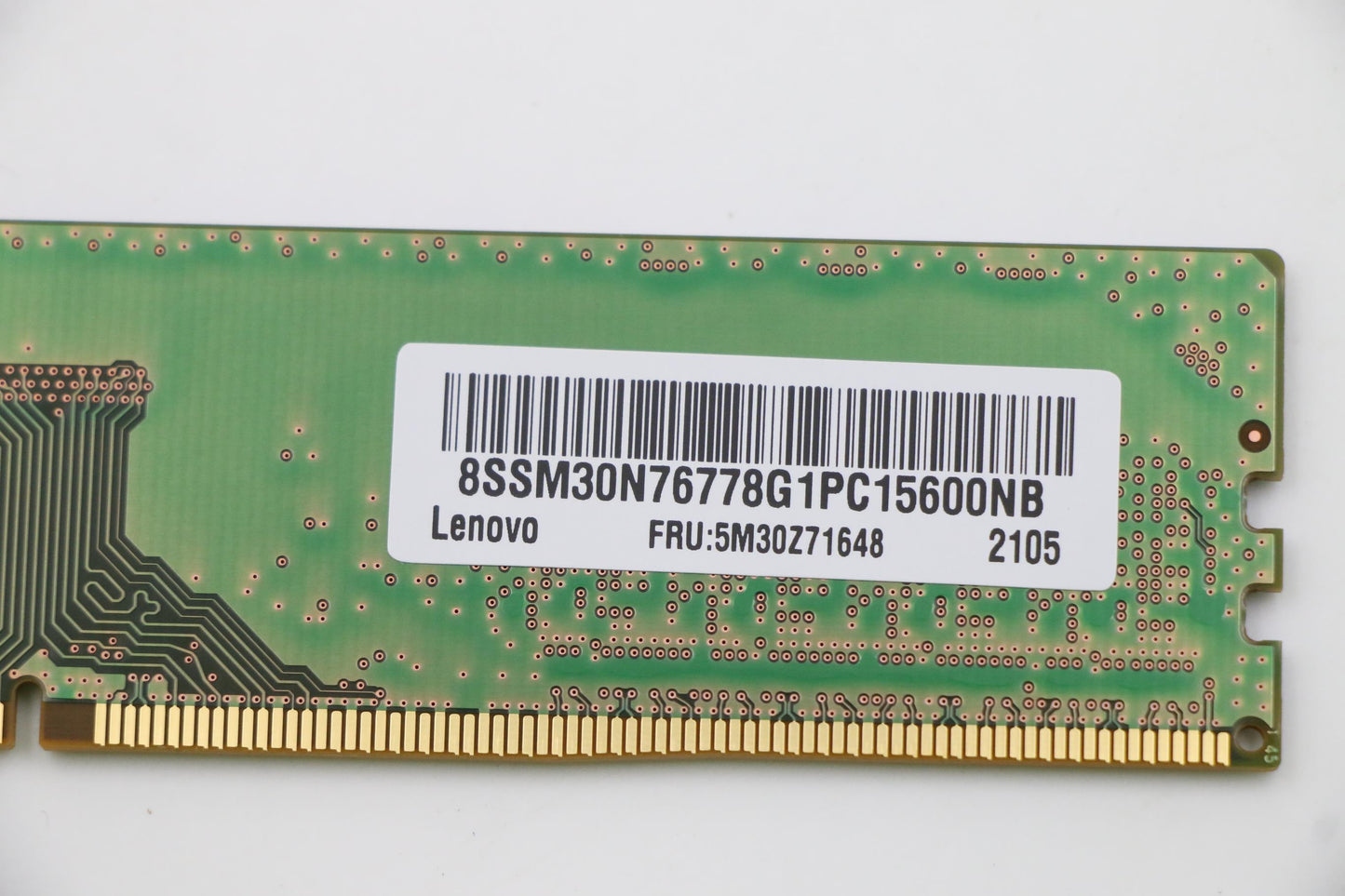 Lenovo (5M30Z71648) Memory, 8GB, DDR4, 3200, UDIMM, Samsung