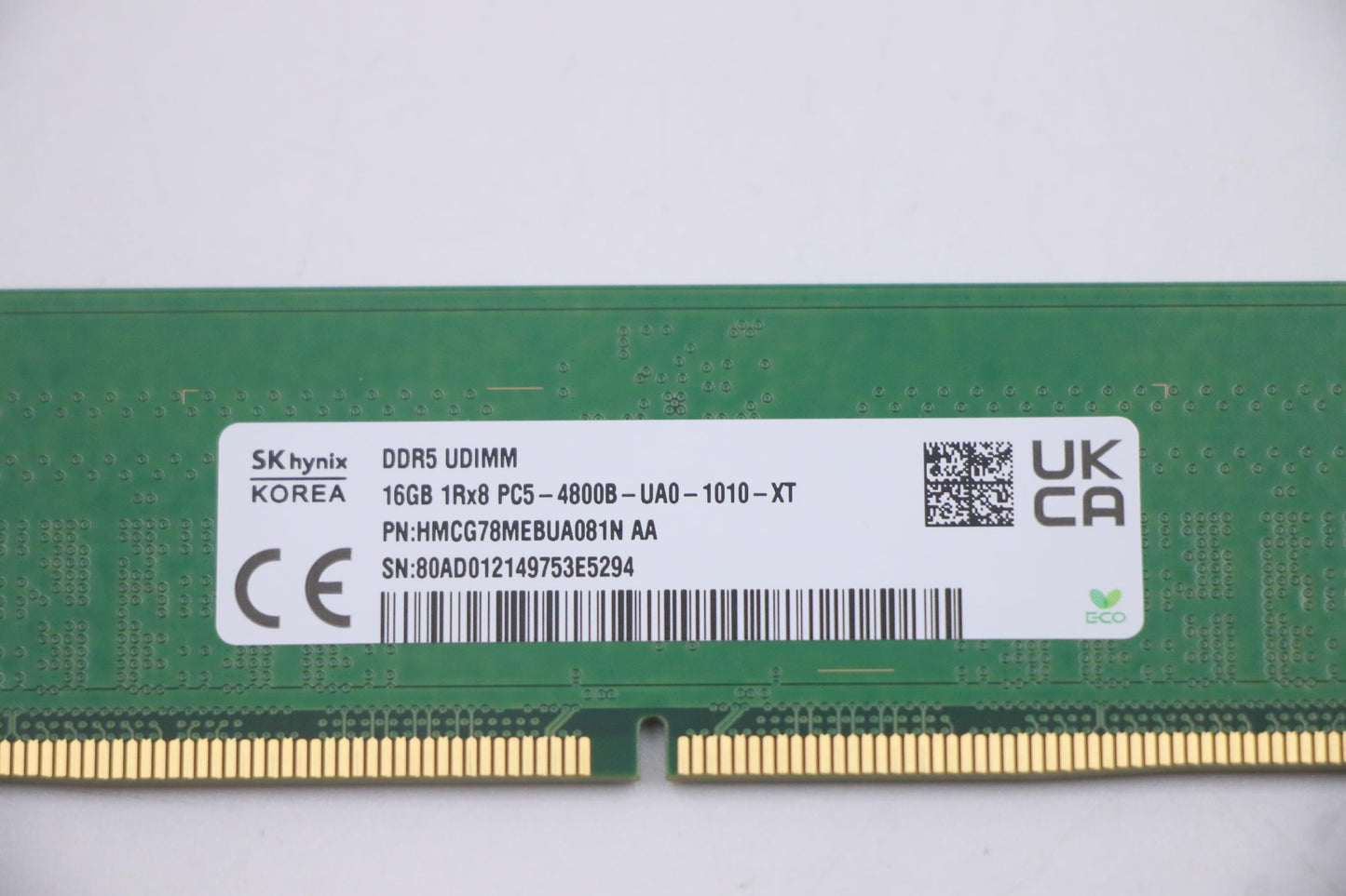 Lenovo Memory Udimm,16Gb,Ddr5,4800,Hy - 5M30Z71677