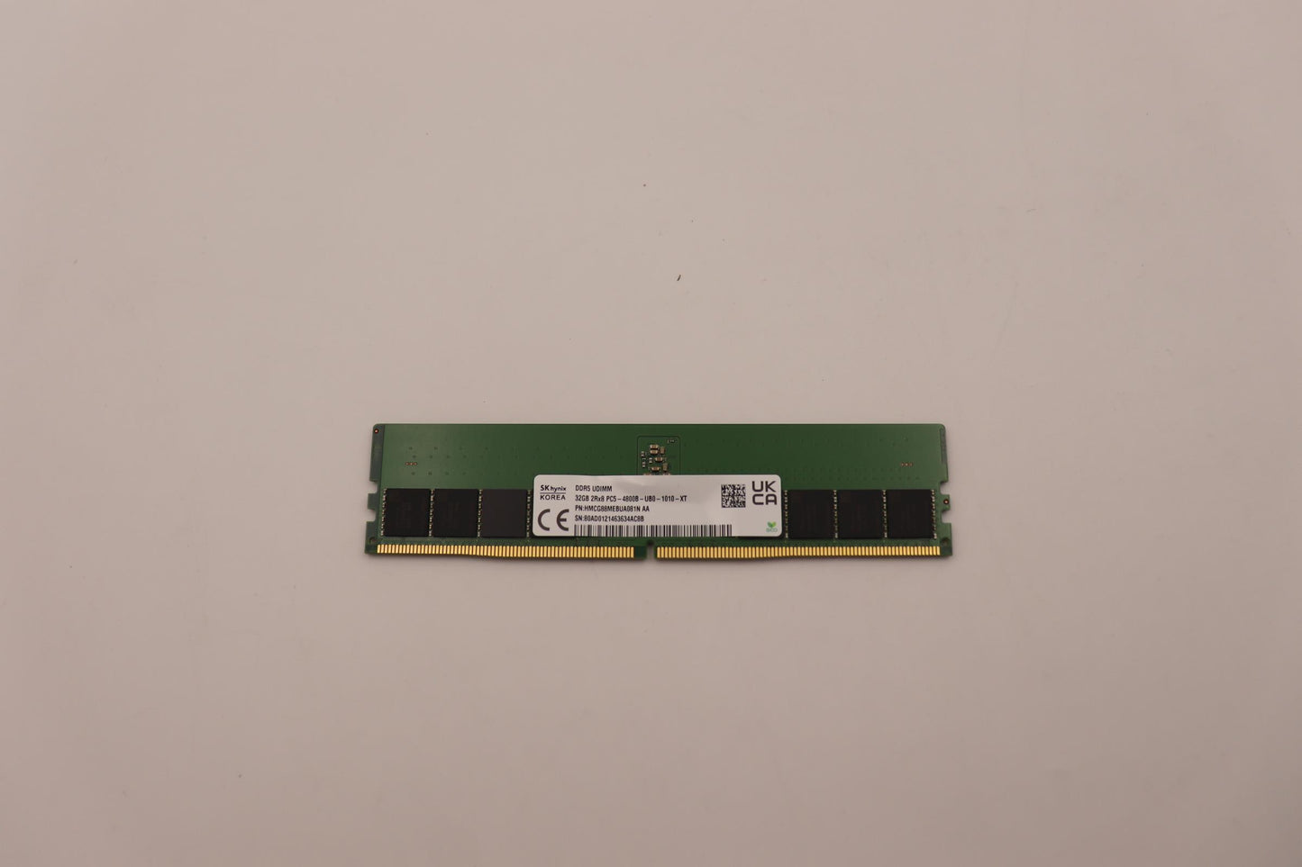 Lenovo (5M30Z71678) 32GB DDR5 4800MHz Memory, UDIMM, Hynix