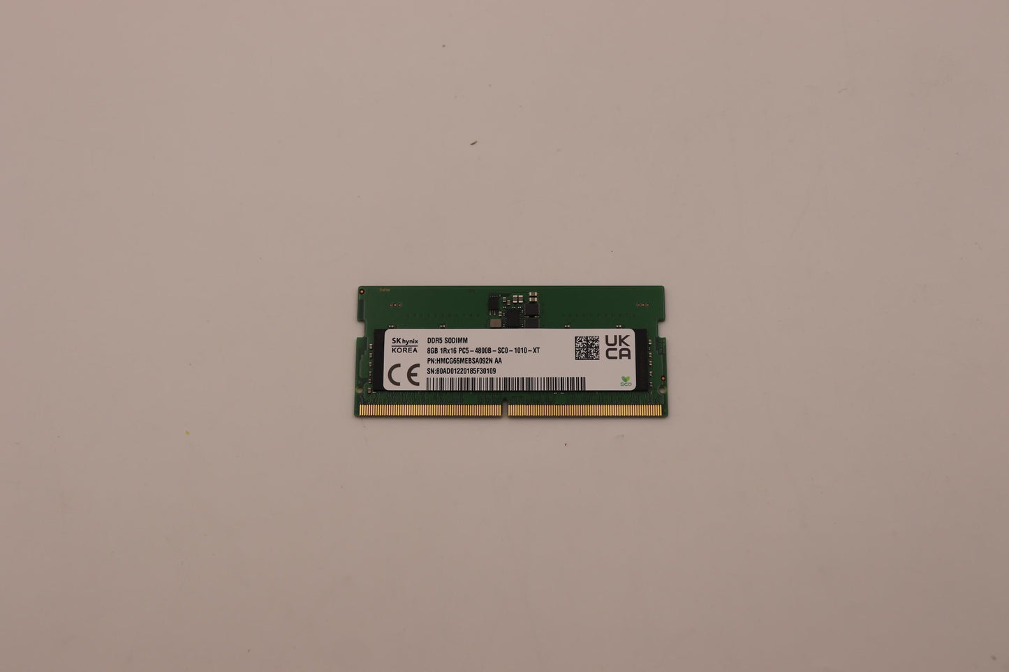 Lenovo Memory Sodimm,8Gb,Ddr5,4800,Hy - 5M30Z71679