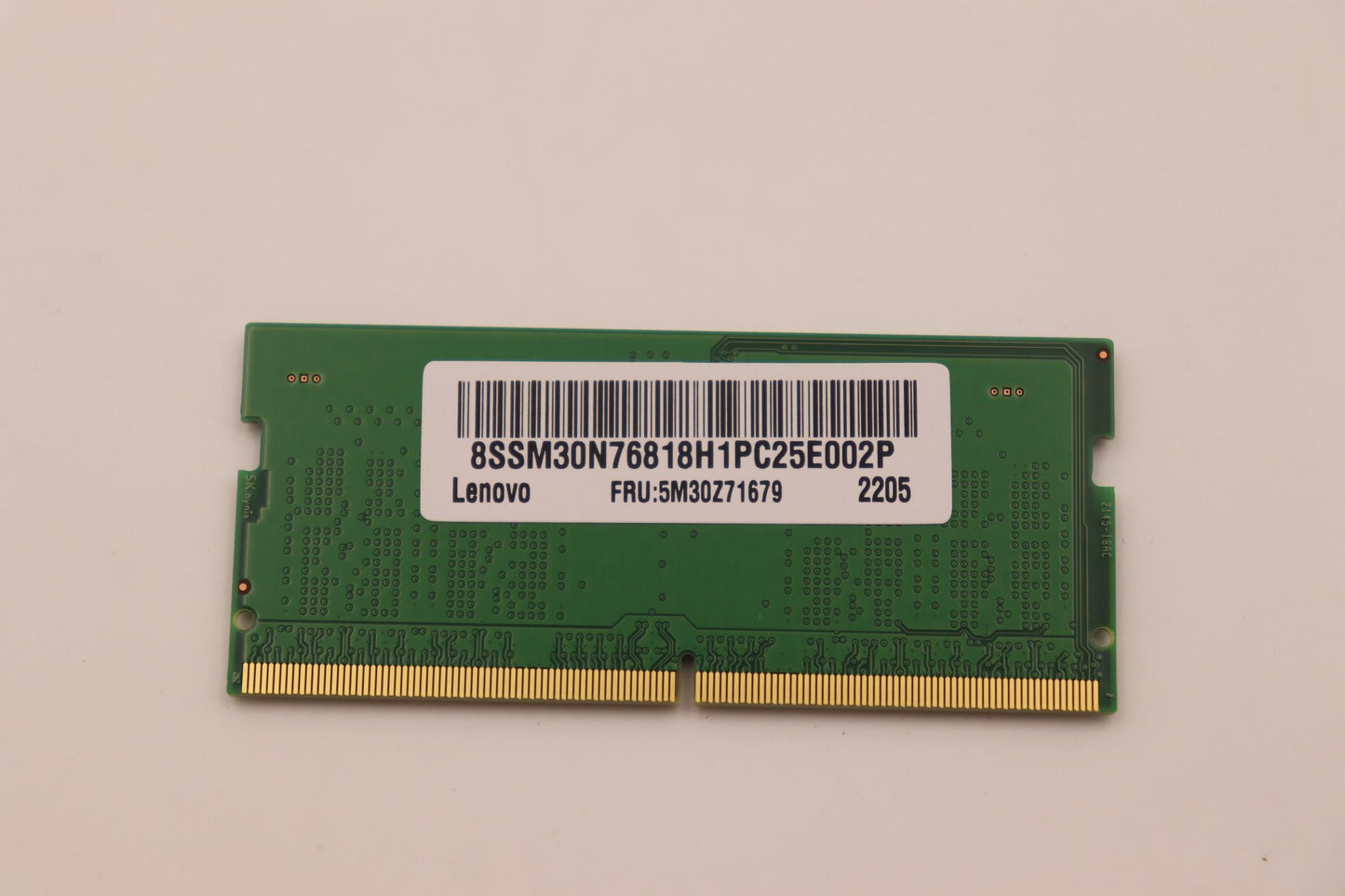 Lenovo Memory Sodimm,8Gb,Ddr5,4800,Hy - 5M30Z71679