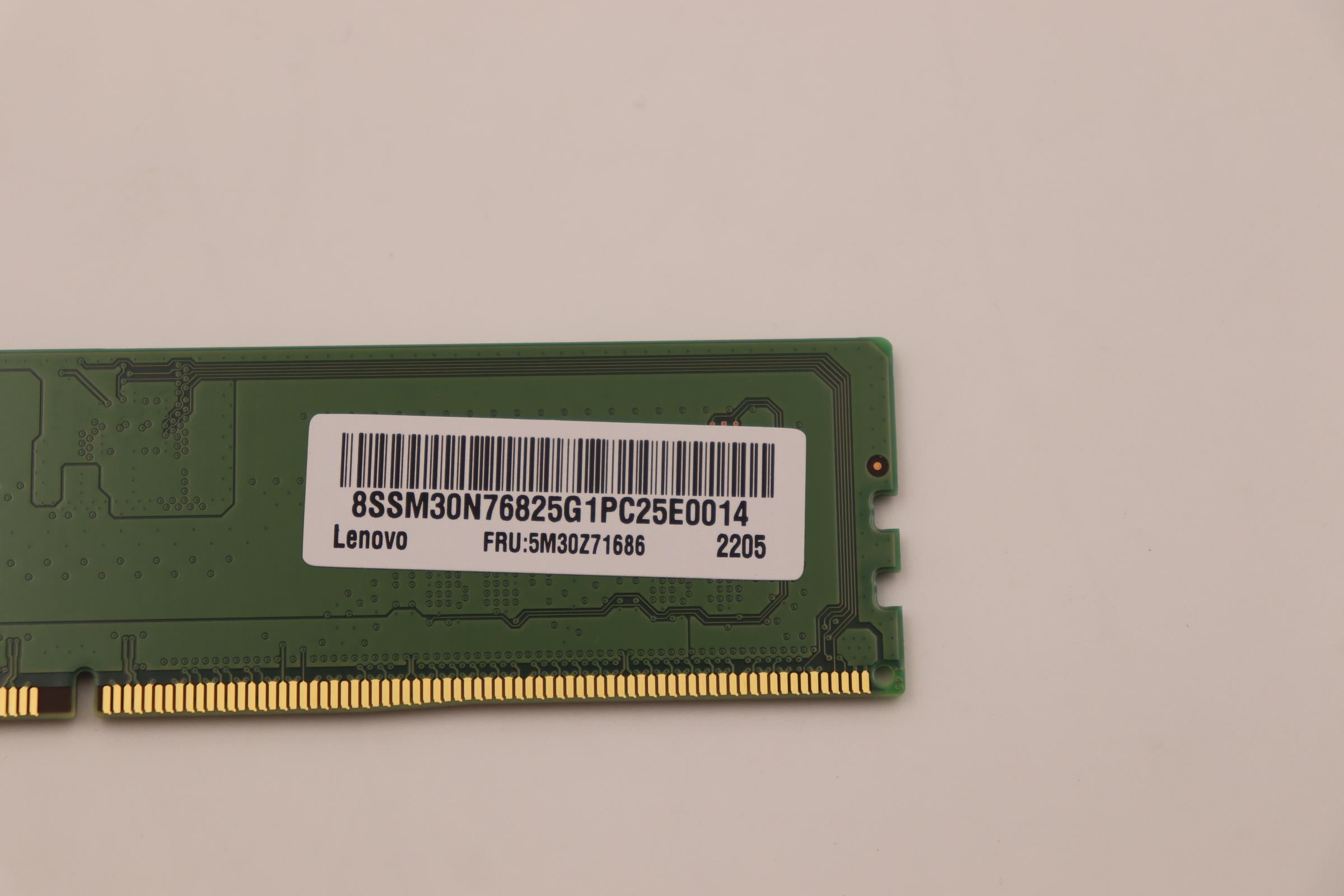 Lenovo 8GB DDR5-4800 UDIMM RAM by Samsung - 5M30Z71686– LenovoPart
