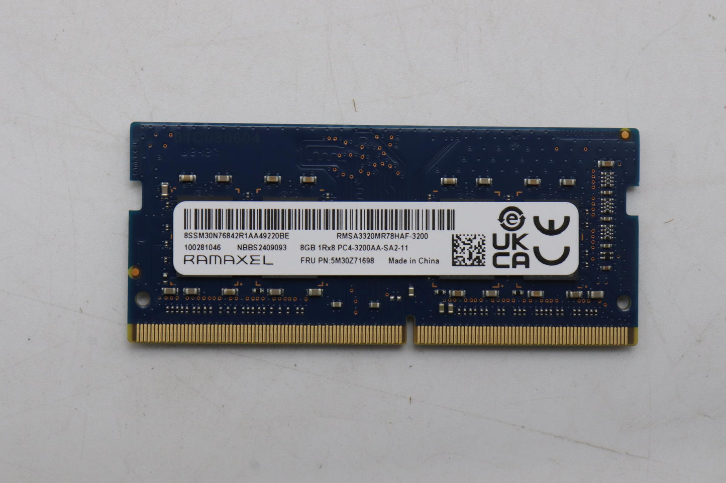 Lenovo Memory Sodimm,8Gb, Ddr4,3200,R - 5M30Z71698