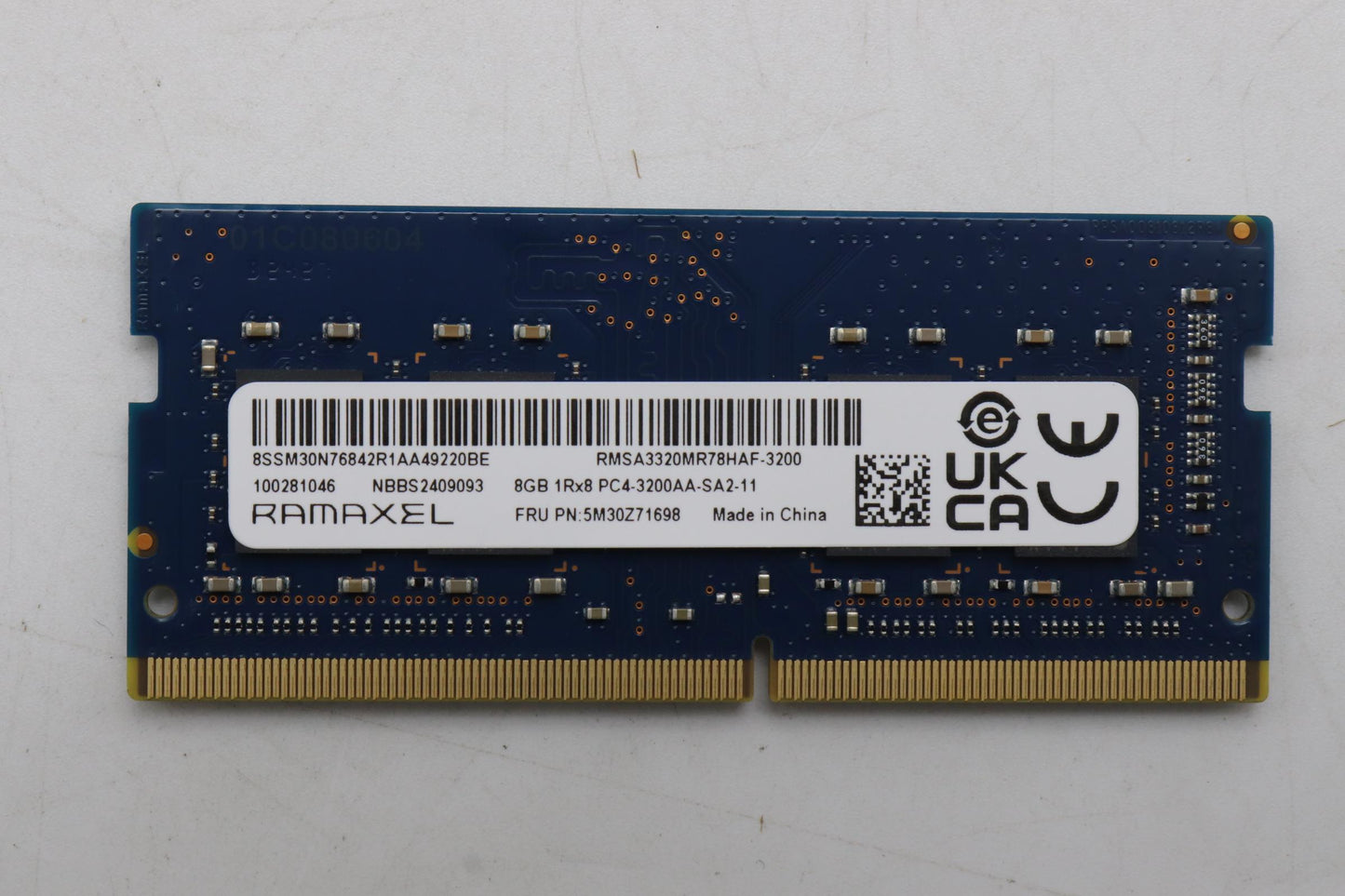 Lenovo Memory Sodimm,8Gb, Ddr4,3200,R - 5M30Z71698