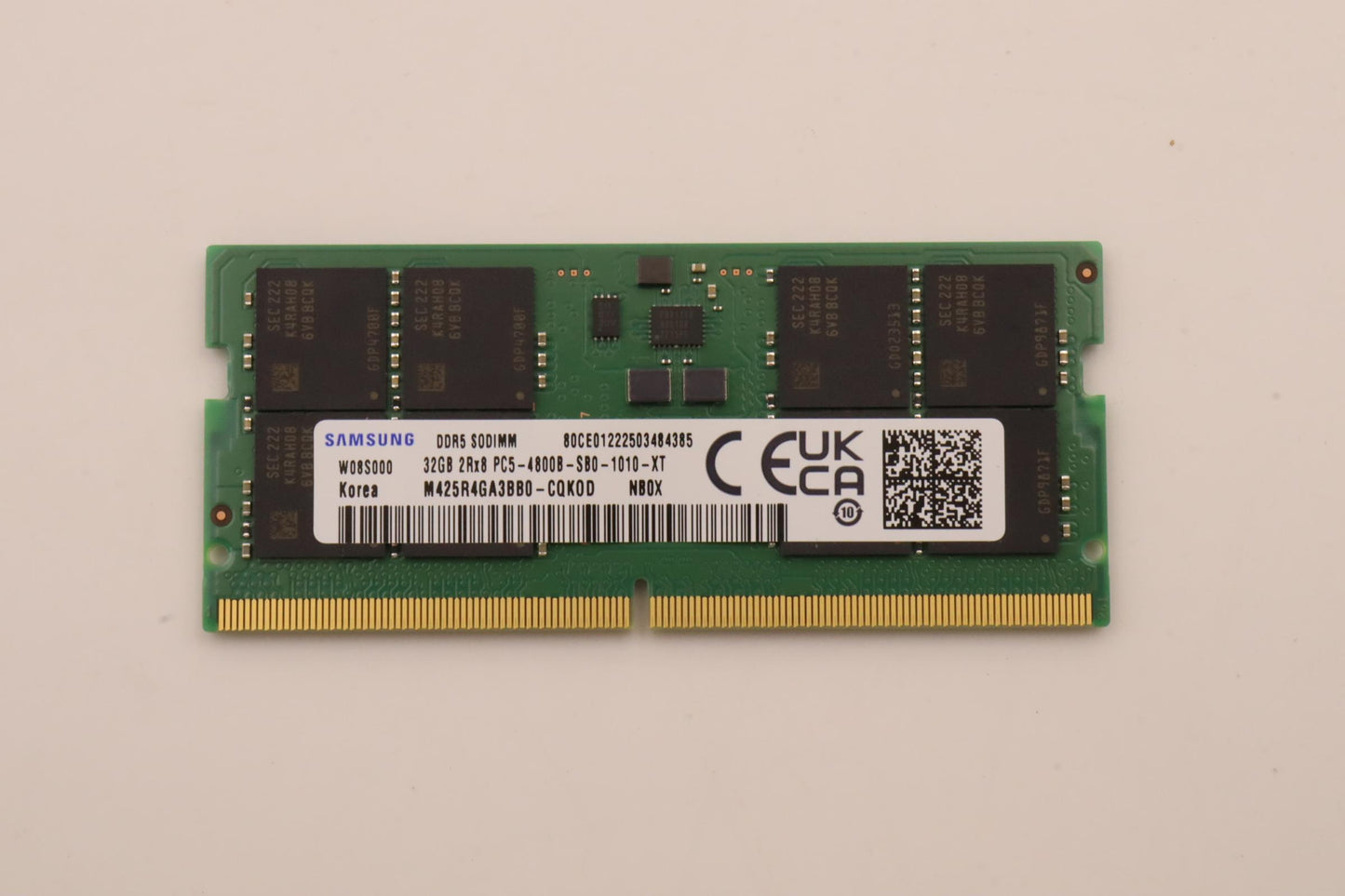 Lenovo 32GB Memory, DDR5, 4800 MHz, SODIMM, Samsung - 5M30Z71703