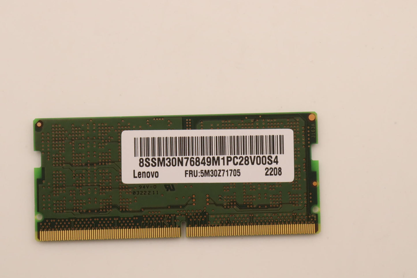 Lenovo 16GB Memory, DDR5, 4800 MHz, SODIMM, Micron - 5M30Z71705
