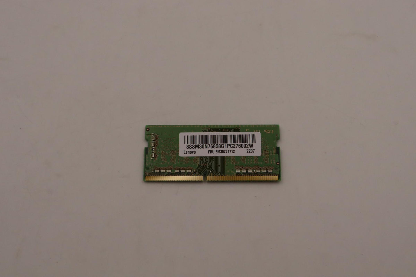 Lenovo (5M30Z71712) Memory, 8GB, DDR4 3200, SODIMM, Samsung