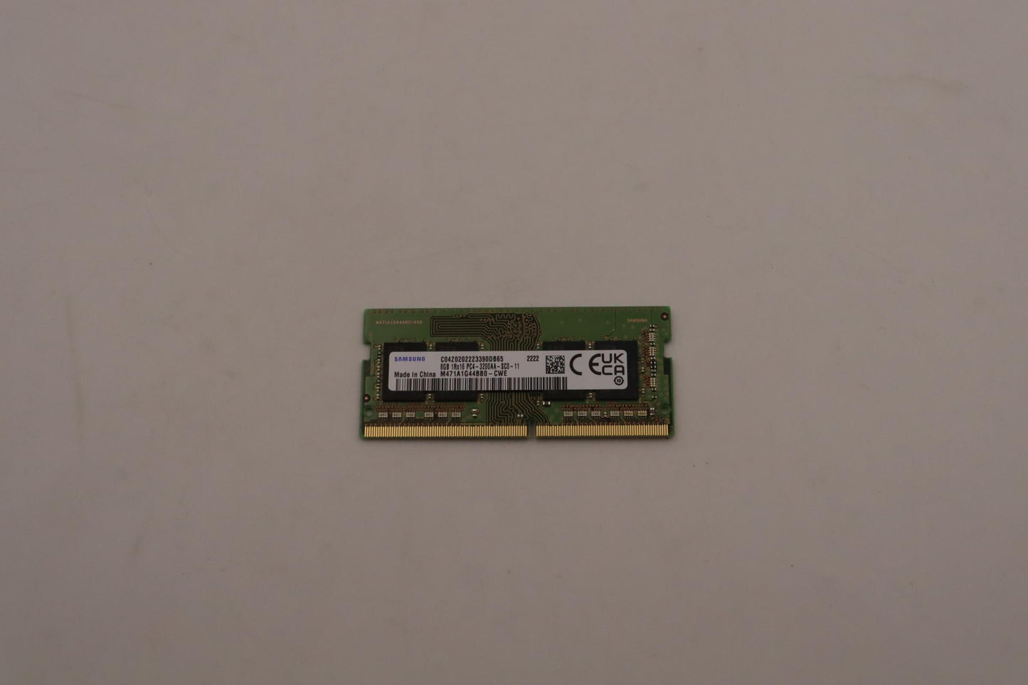 Lenovo (5M30Z71712) Memory, 8GB, DDR4 3200, SODIMM, Samsung