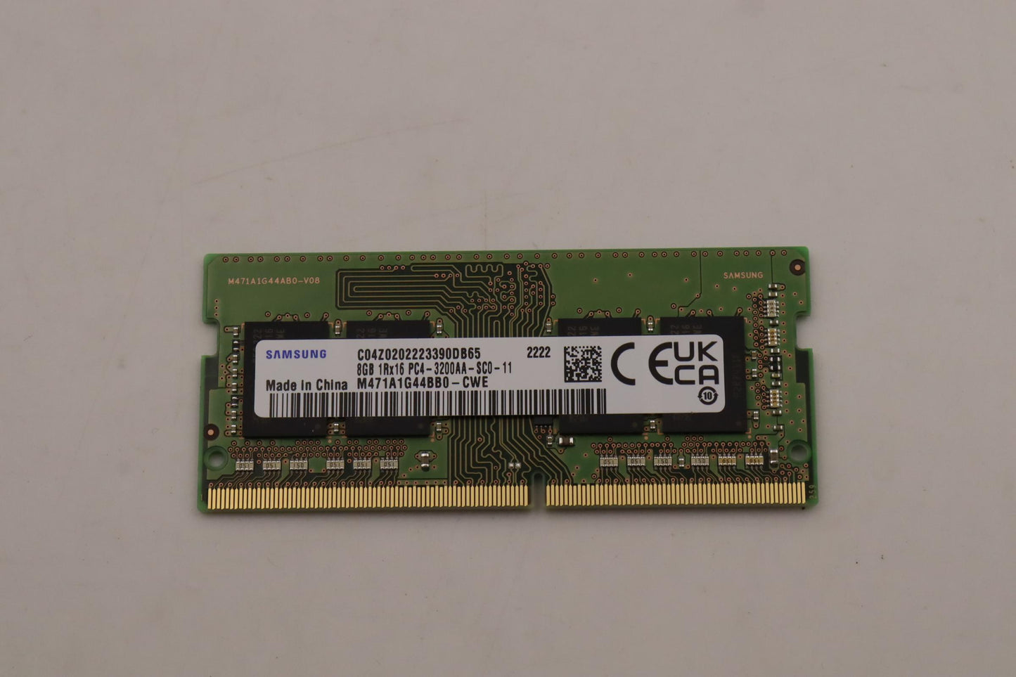 Lenovo (5M30Z71712) Memory, 8GB, DDR4 3200, SODIMM, Samsung