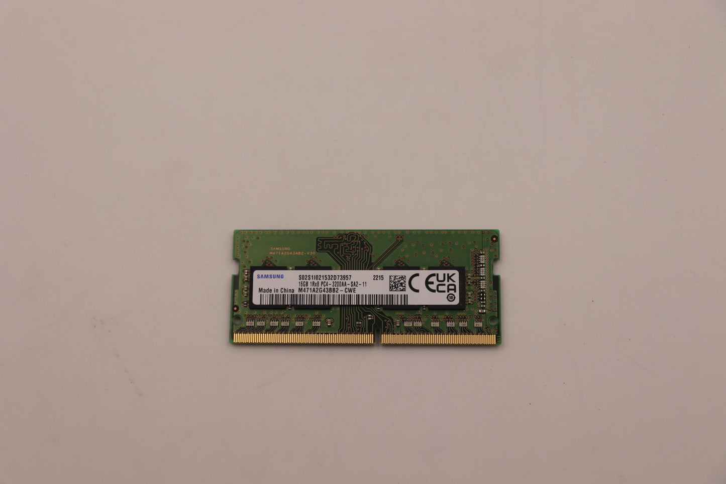 Lenovo (5M30Z71713) 16GB DDR4-3200 SoDIMM RAM by Samsung