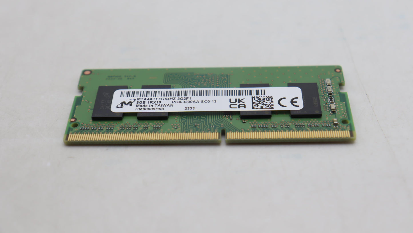 Lenovo (5M30Z71720) 8GB DDR4 3200MHz SoDIMM Memory by Micron