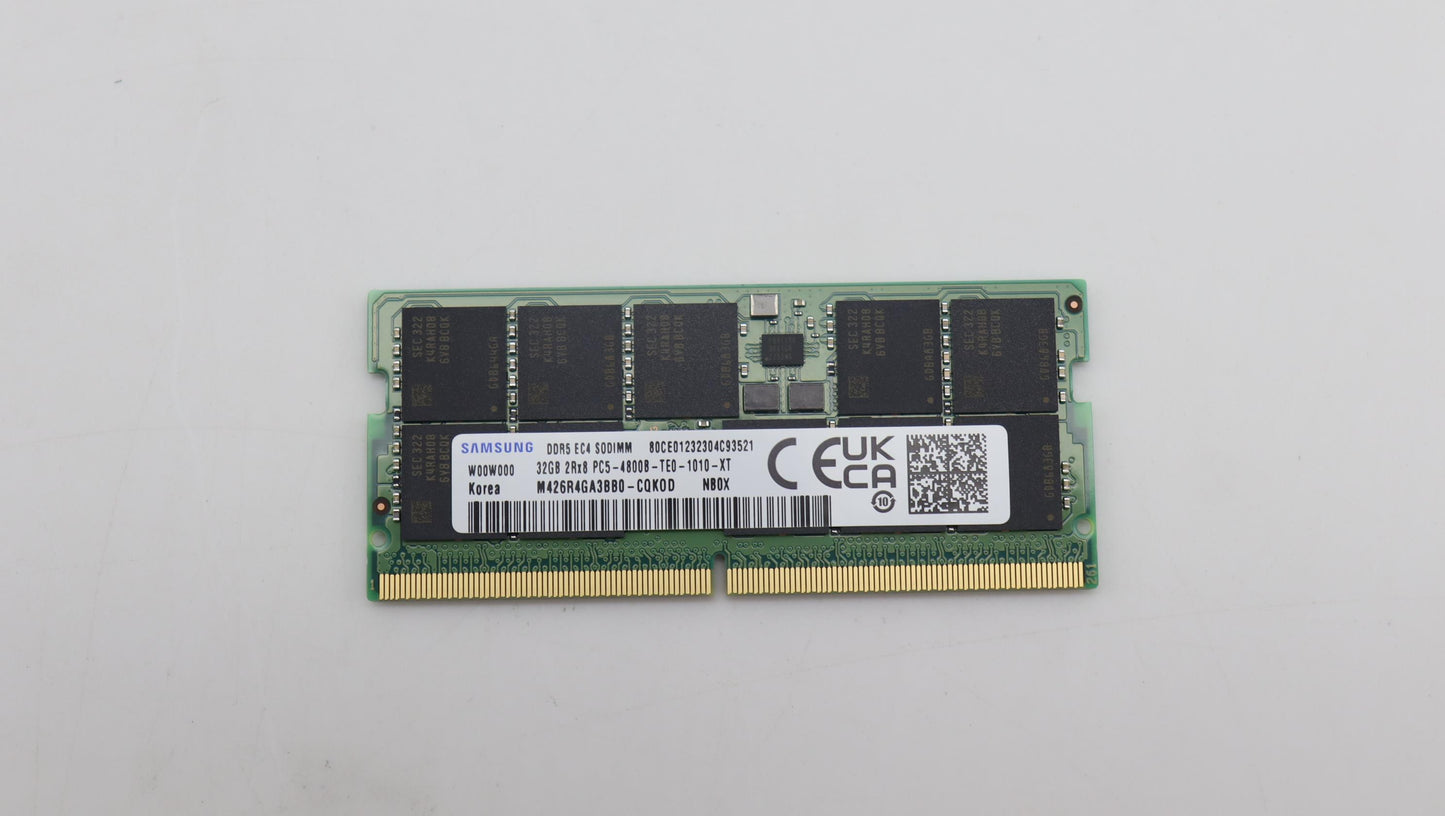Lenovo Memory Ecc Sodimm,32Gb,Ddr5,48 - 5M30Z71731