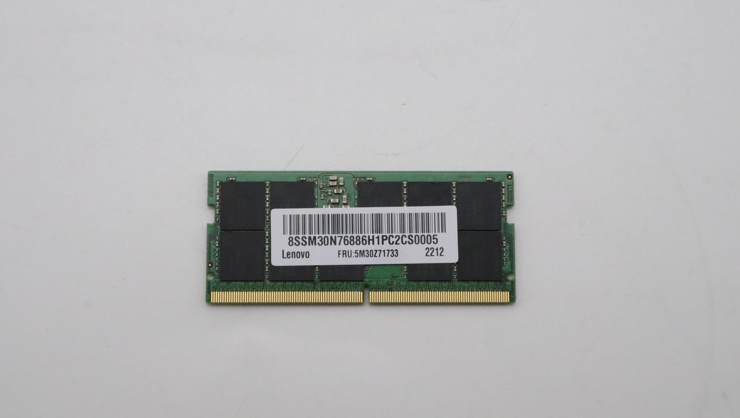 Lenovo Memory Ecc Sodimm,32Gb,Ddr5,48 - 5M30Z71733