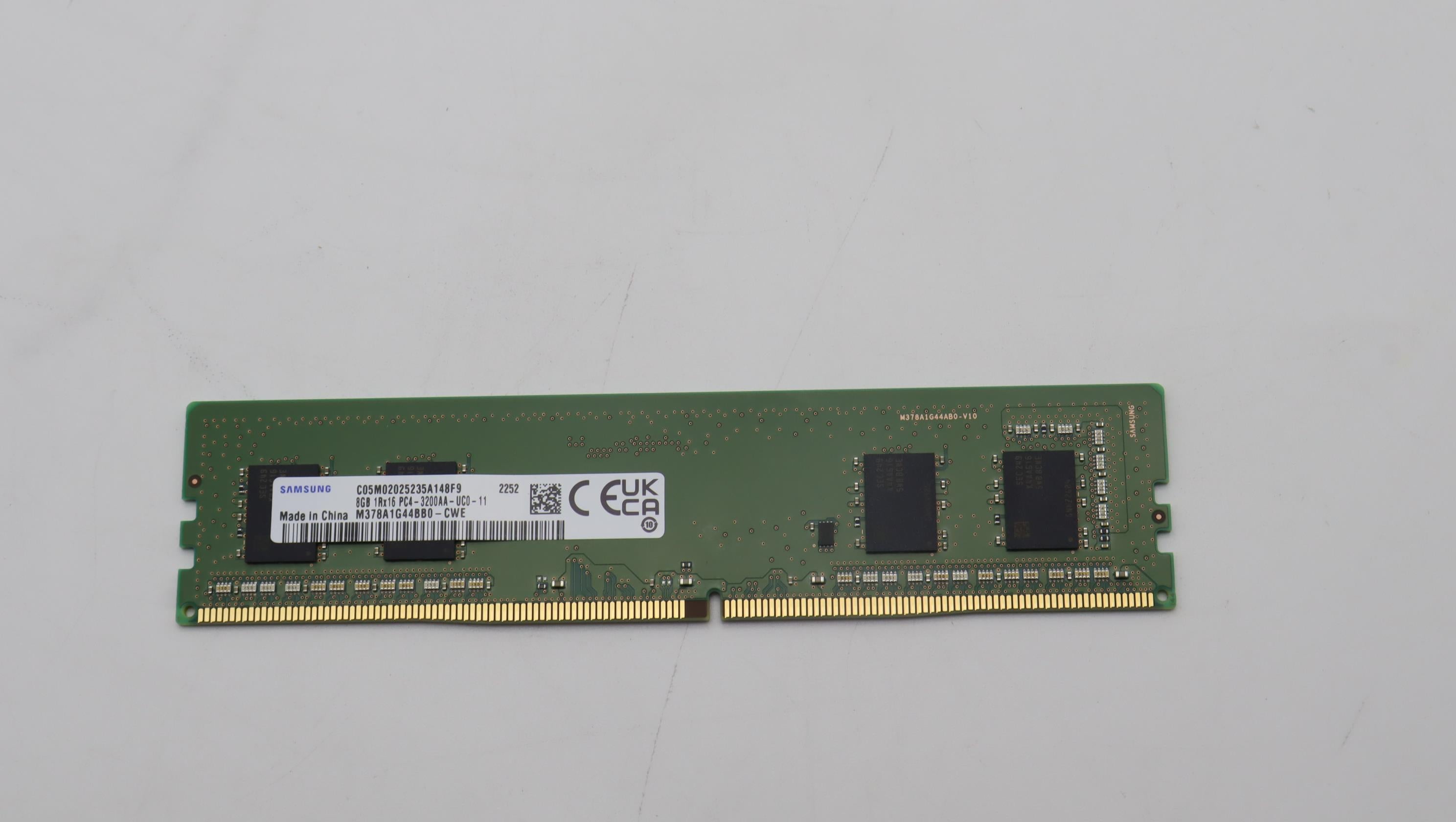 Lenovo Memory, 8G, DDR4, 3200, UDIMM, SAMSUNG - 5M30Z71739– LenovoPart