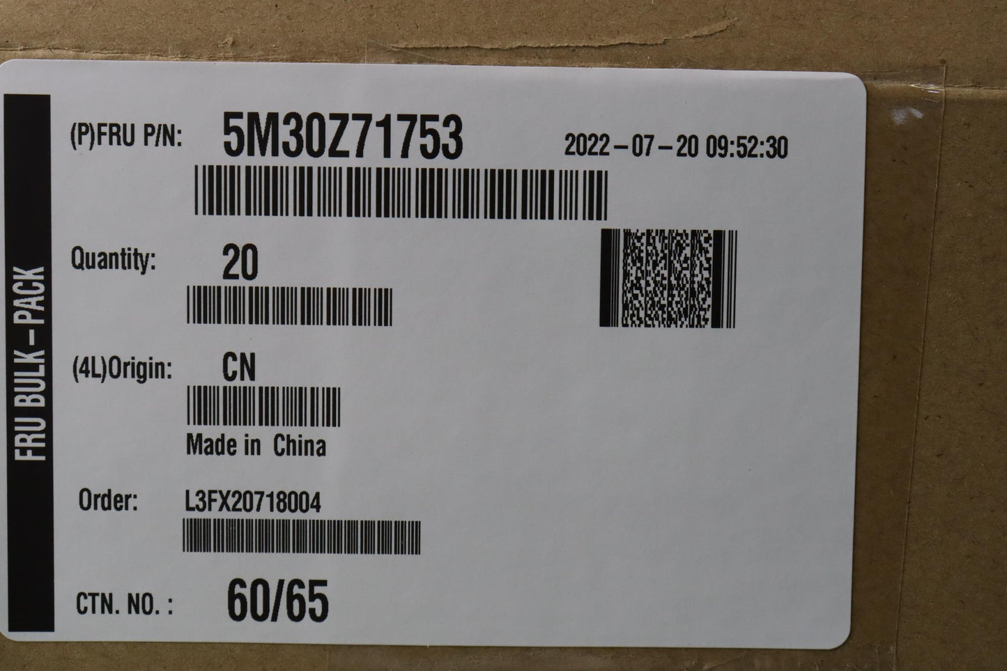 Lenovo Memory - 5M30Z71753