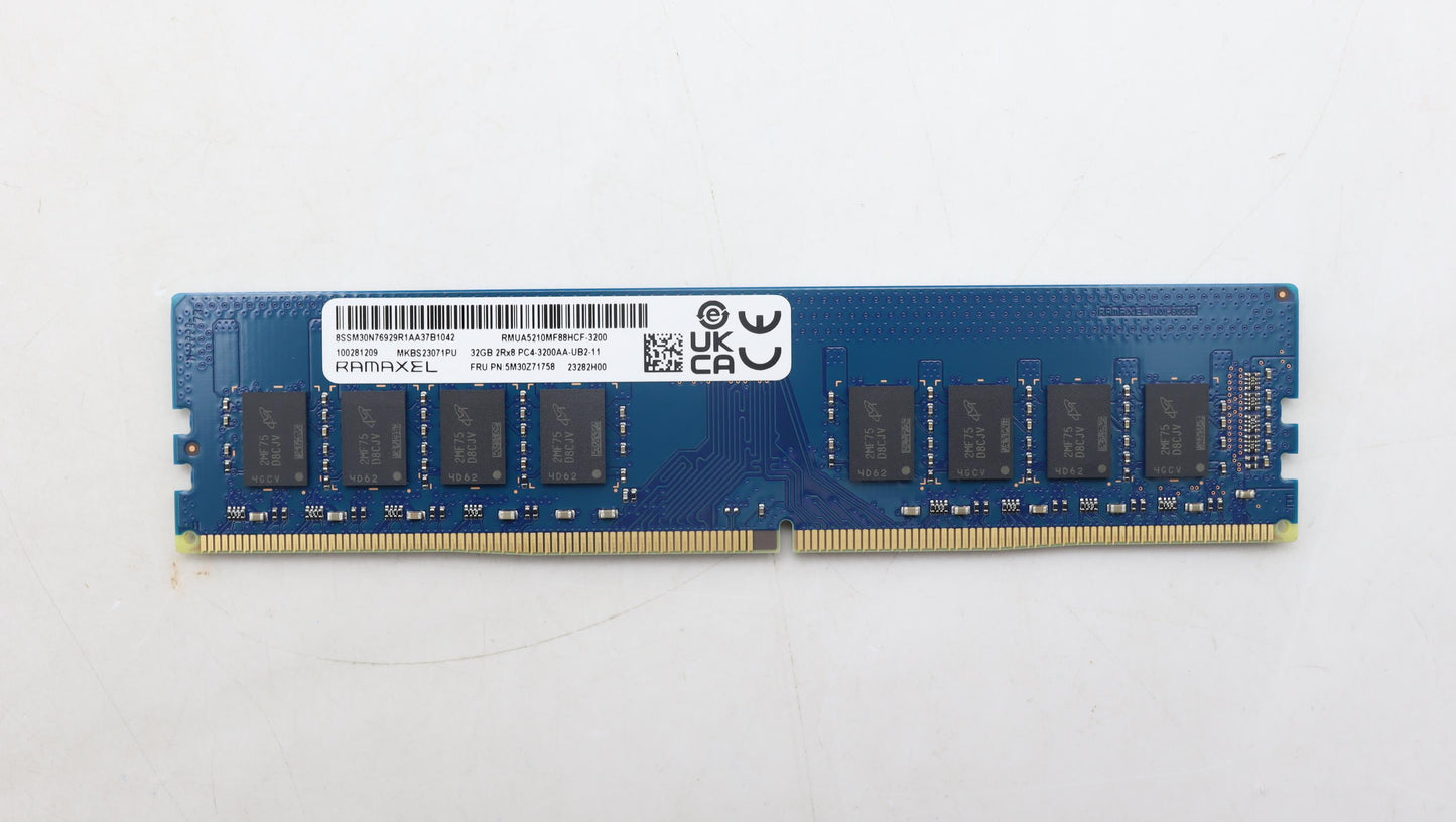 Lenovo Memory Udimm,32Gb,Ddr4,3200,Ra - 5M30Z71758