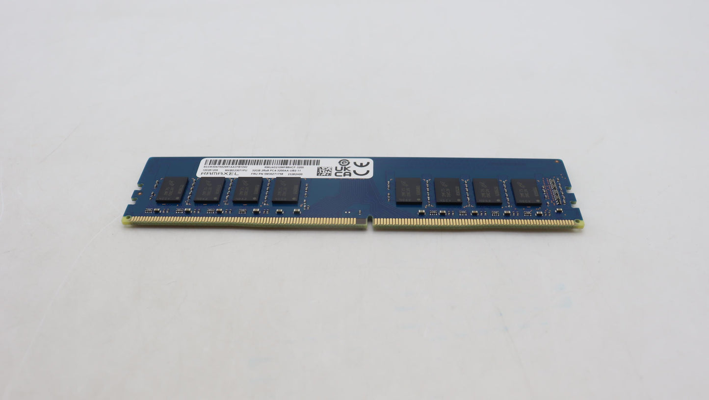 Lenovo Memory Udimm,32Gb,Ddr4,3200,Ra - 5M30Z71758