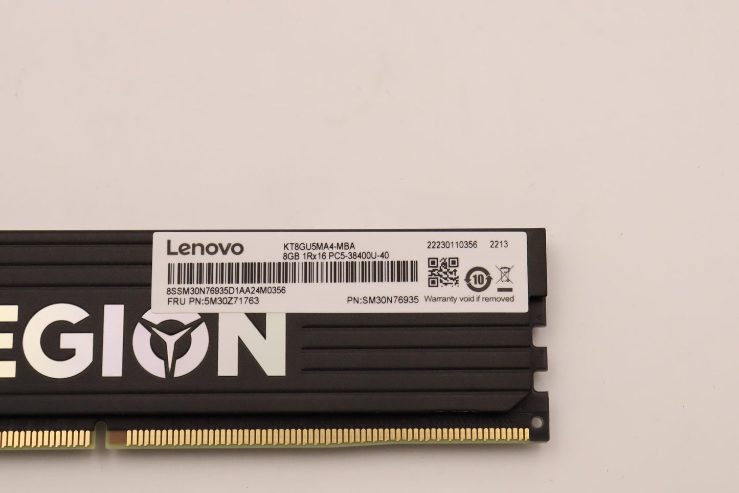 Lenovo Memory Udimm,8Gb,Ddr5,4800,Tig - 5M30Z71763