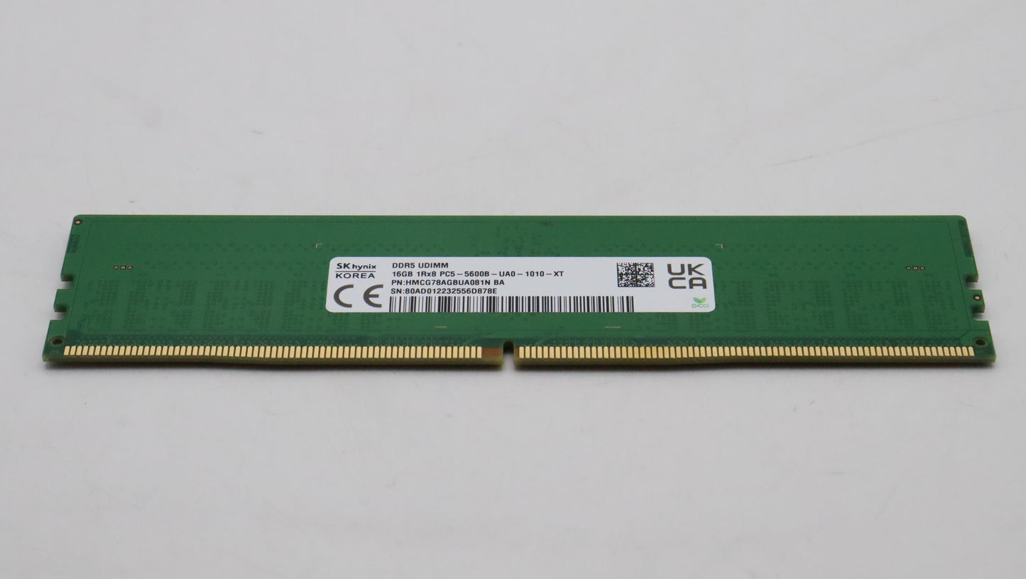 Lenovo Memory Udimm,16Gb,Ddr5,5600,Sk - 5M30Z71793