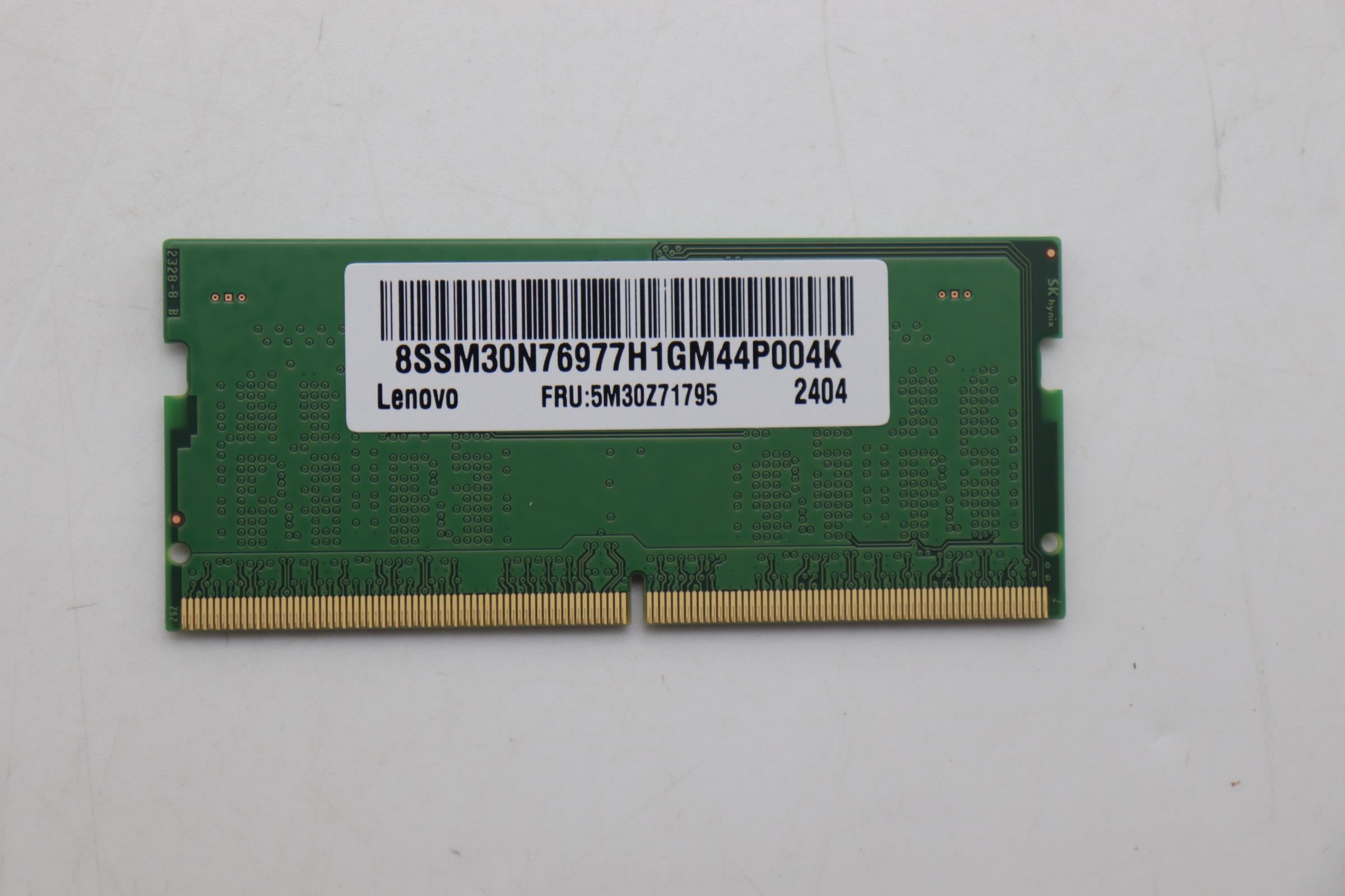 Lenovo純正DDR5-5600 8GB SO-DIMM Micron動確済 Lenovo Memory Sodimm,8Gb,Ddr5,5600,Sk - 5M30Z71795– LenovoPart