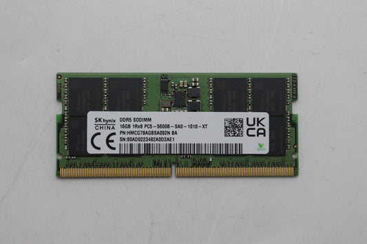 Lenovo Memory Sodimm,16Gb,Ddr5, - 5M30Z71796
