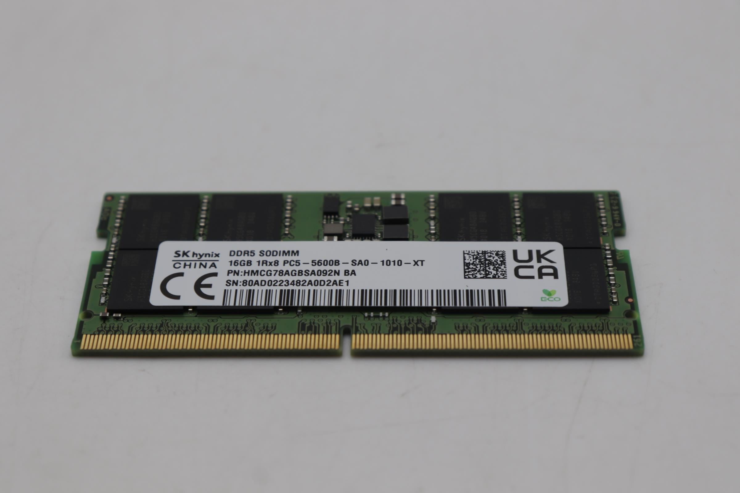 Lenovo Memory Sodimm,16Gb,Ddr5, - 5M30Z71796– LenovoPart