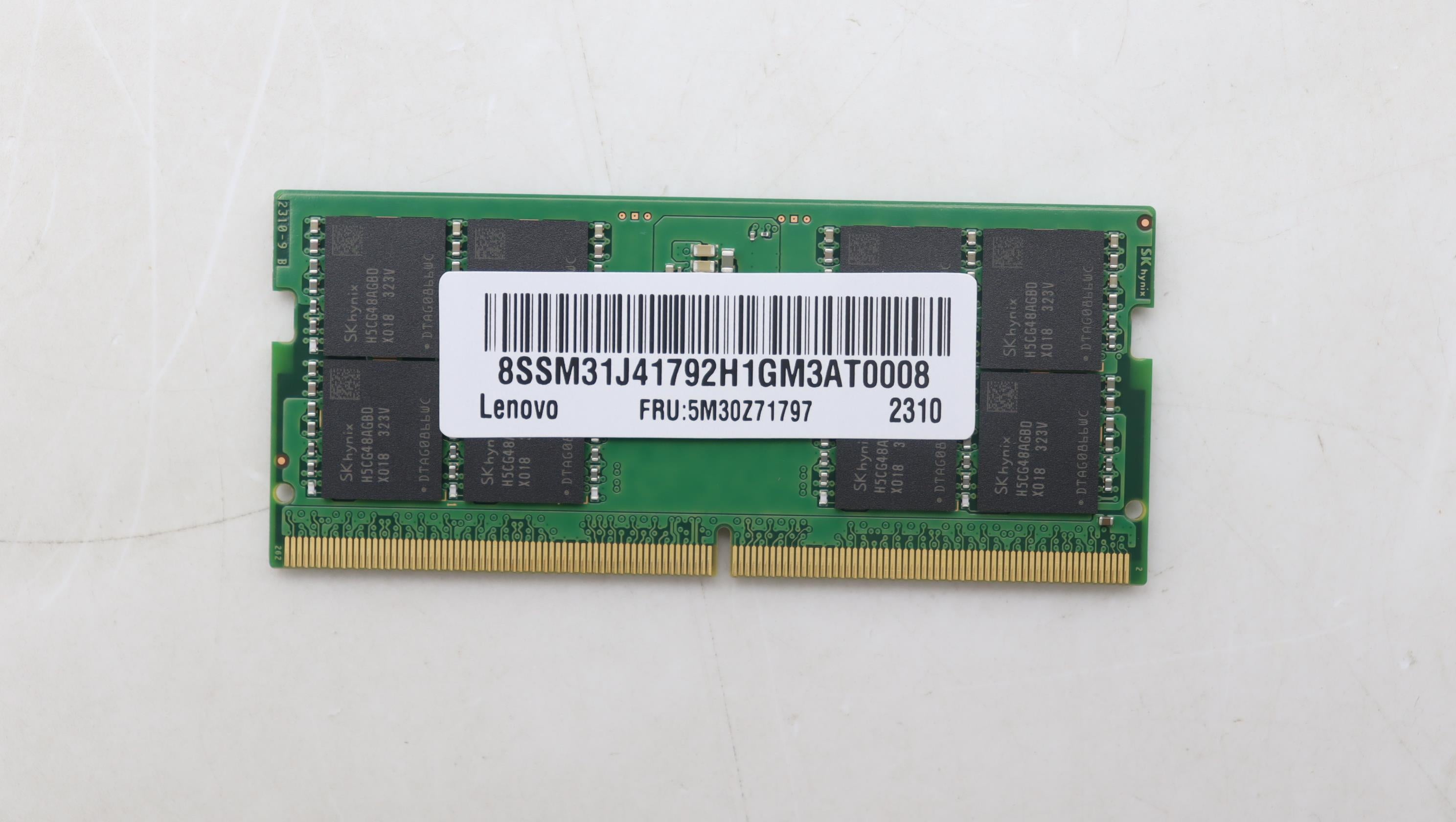Lenovo 32GB DDR5 5600 MHz SODIMM Memory, Hynix - 5M30Z71797