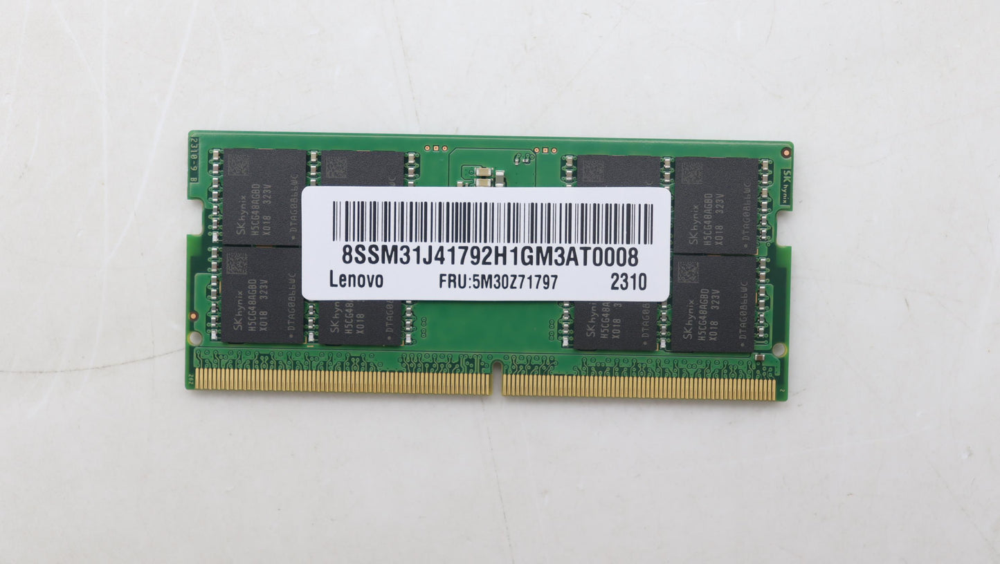 Lenovo (5M30Z71797) 32GB DDR5 5600 MHz SODIMM Memory, Hynix