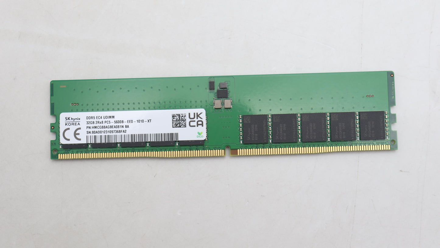 Lenovo Memory Ecc-Udimm,32Gb,Ddr5,560 - 5M31E39592