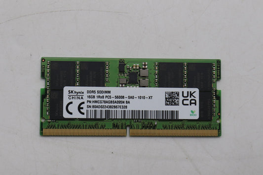 Lenovo Memory Sodimm,16Gb,Ddr5,5600,S - 5M31K03066