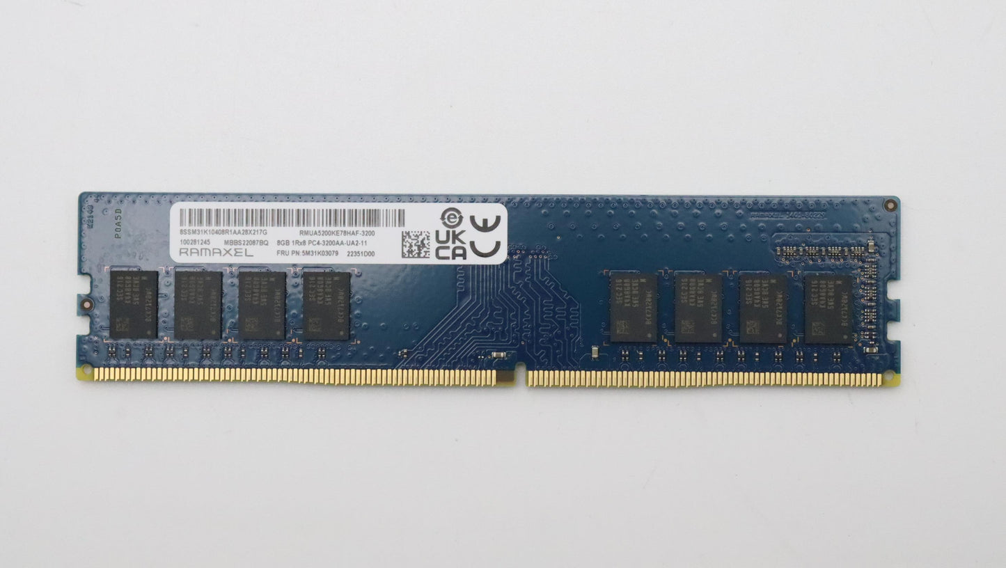 Lenovo Memory Udimm,8Gb,Ddr4,3200,Ram - 5M31K03079