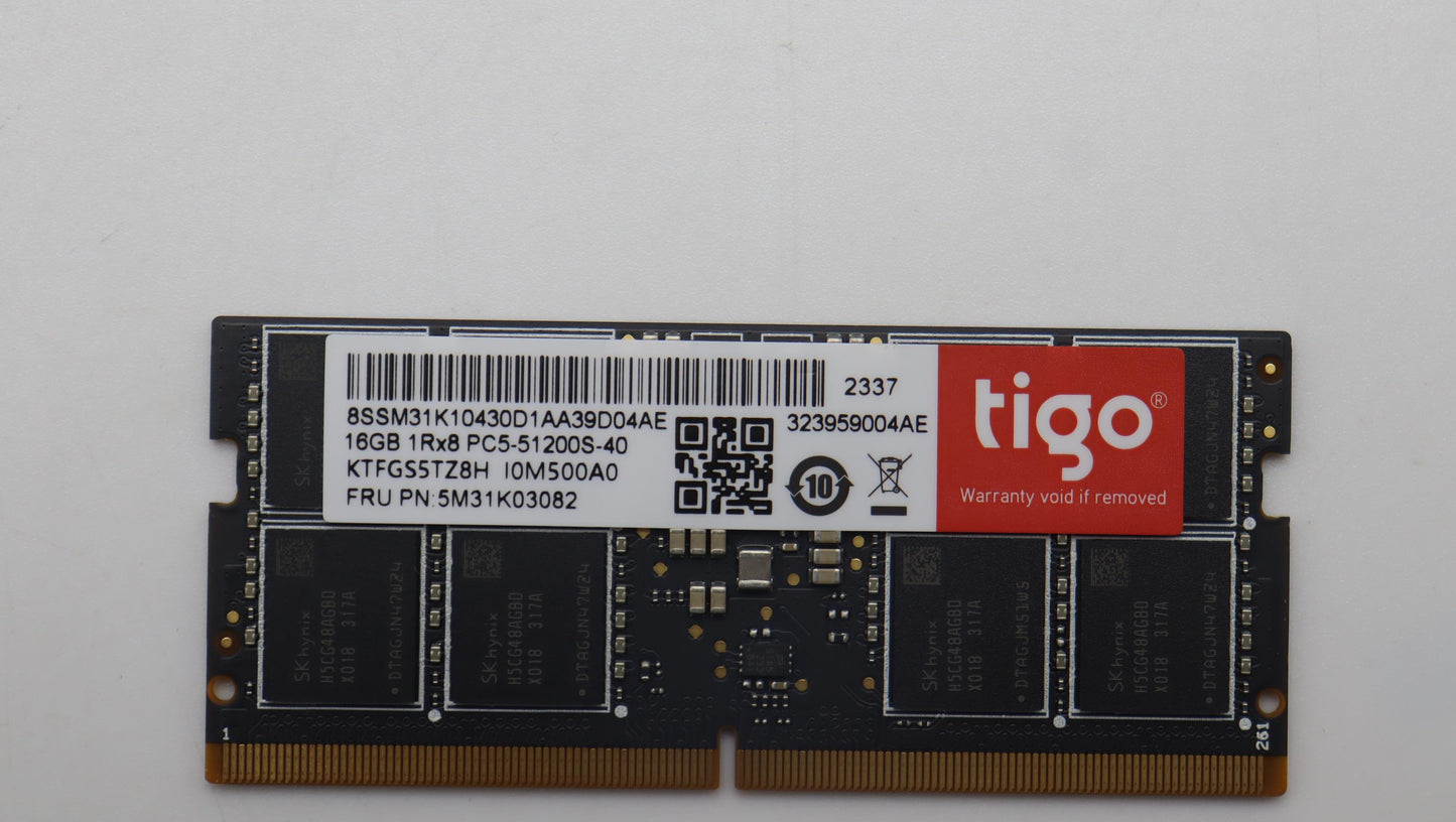 Lenovo Sodimm,16Gb,Ddr5,Oc6400, - 5M31K03082