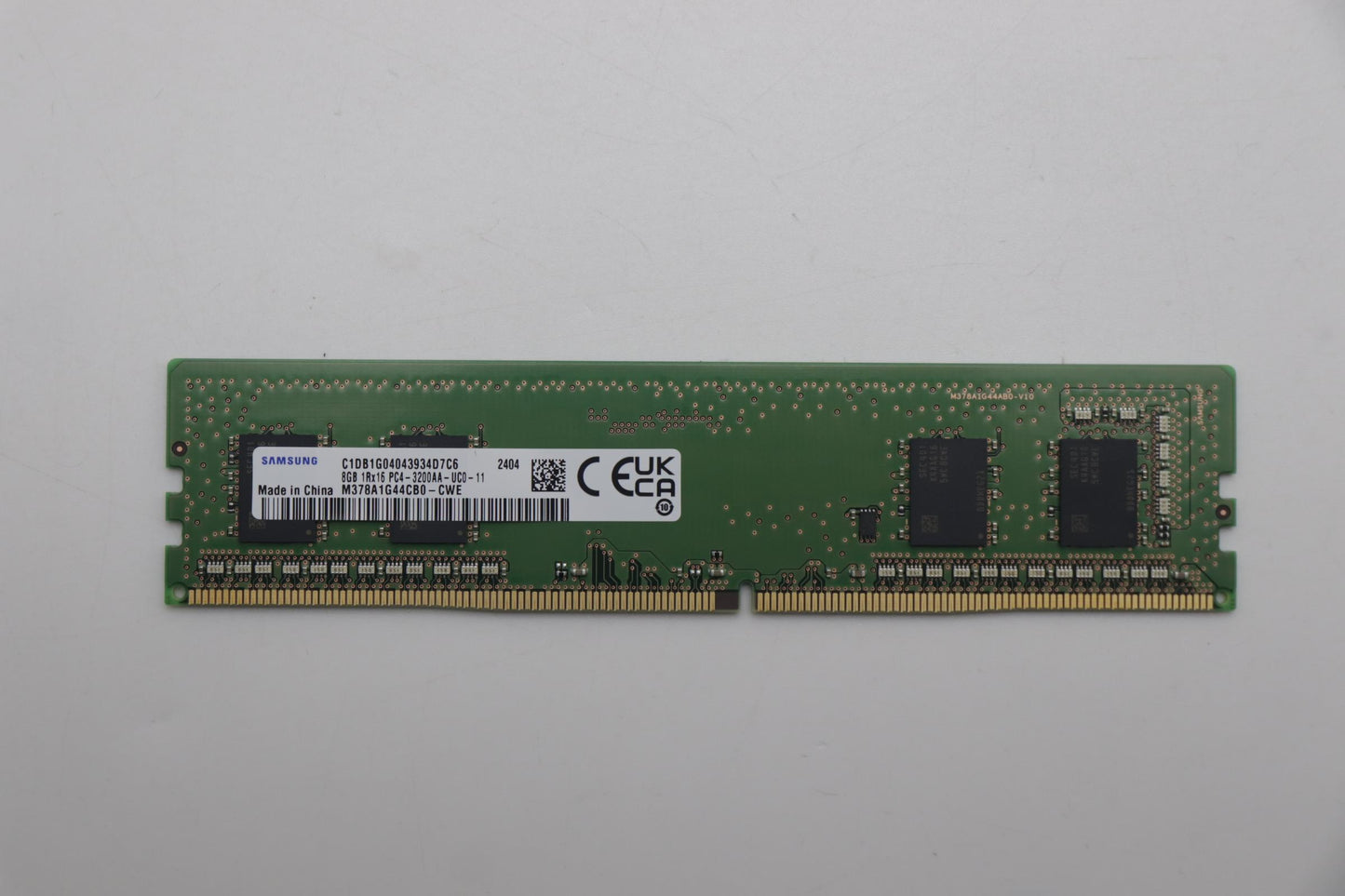 Lenovo 8GB Memory, DDR4, 3200 MHz, UDIMM, Samsung - 5M31K03119